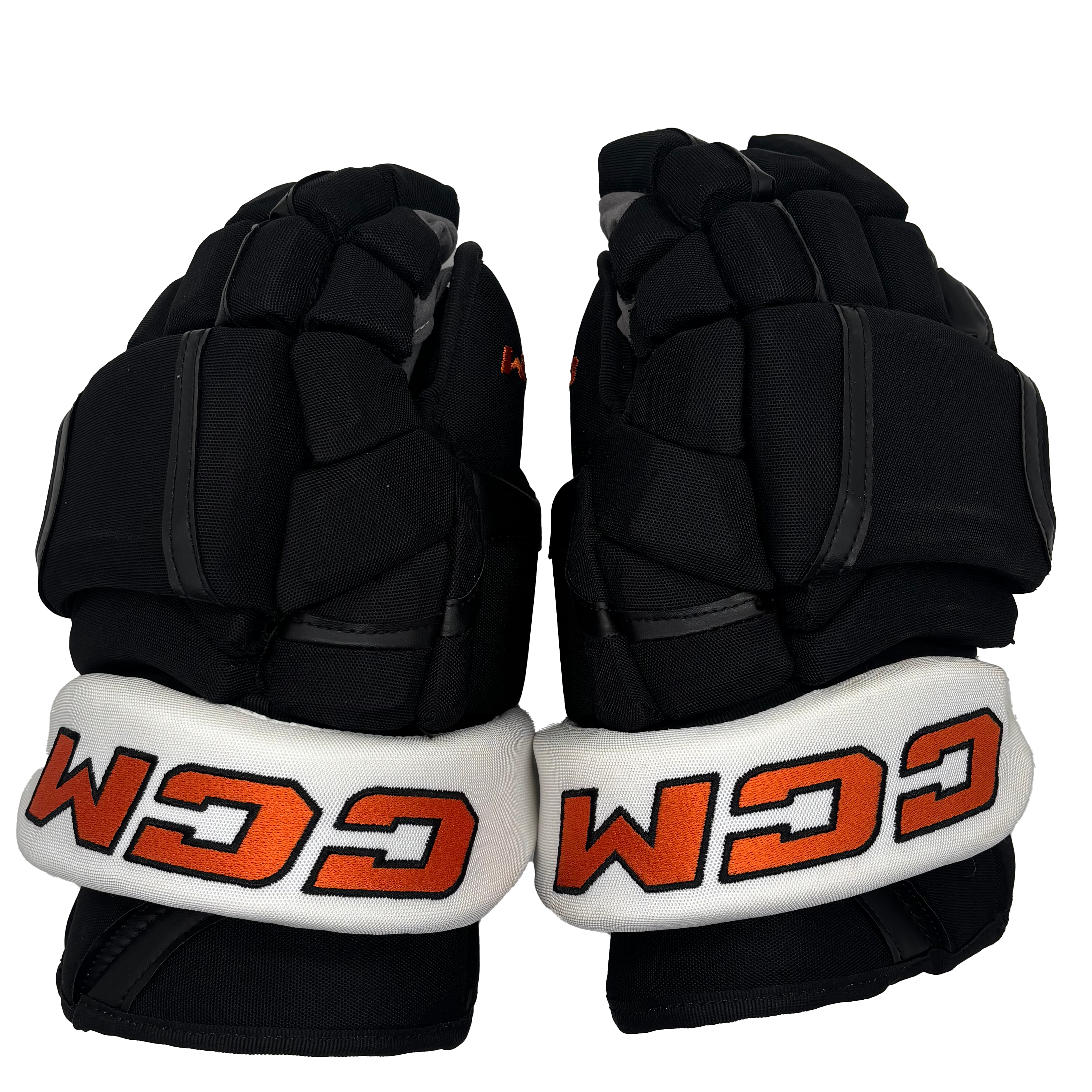 CCM HG12PP - NHL Pro Stock Glove - Philadelphia Flyers (Black/White/Orange)
