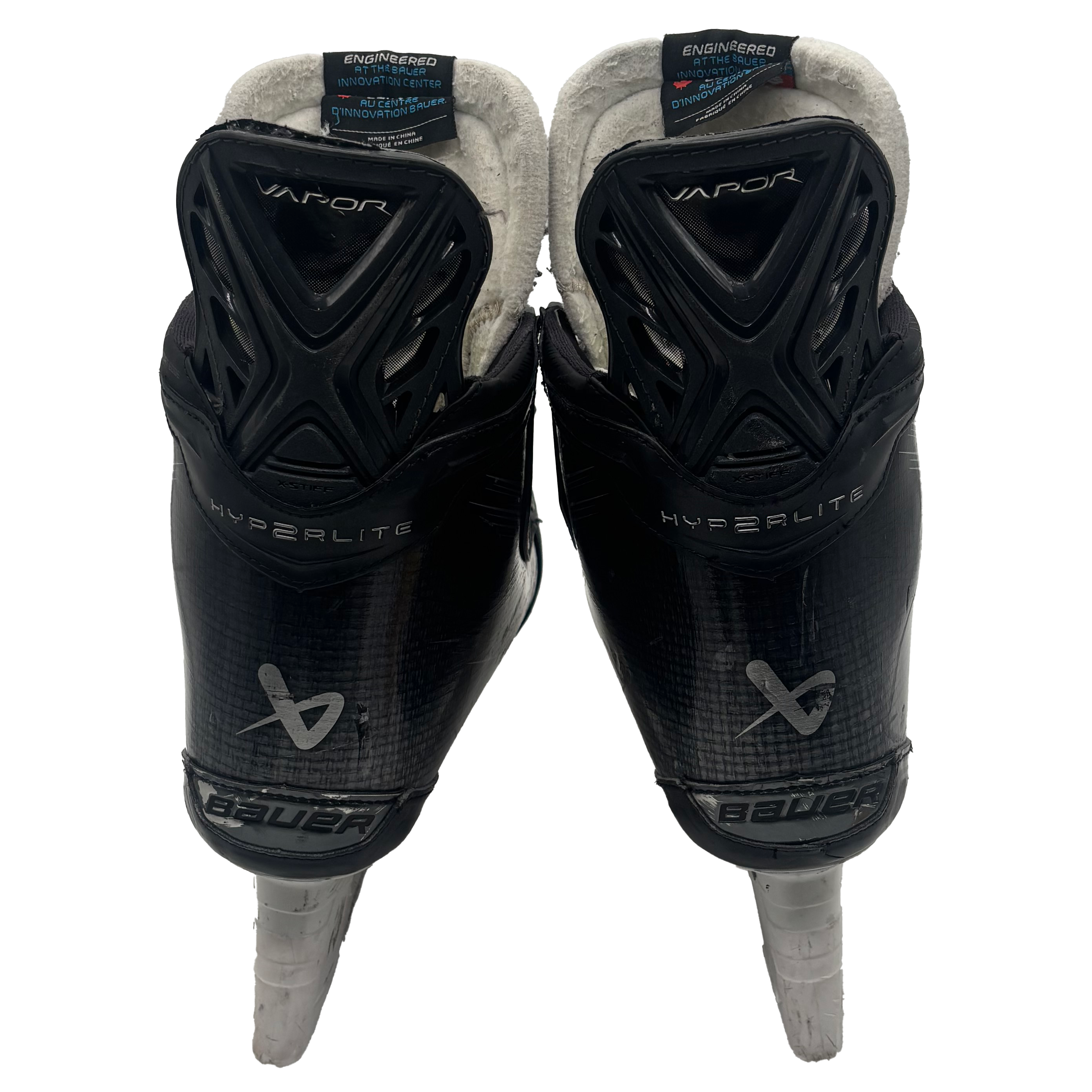 Bauer Vapor Hyperlite 2 - Used AHL Pro Stock Hockey Skates - Size 9.5E