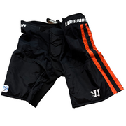 Warrior - Used ECHL Pro Stock Pant Shell (Black/Orange)