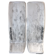 Bauer Supreme Shadow - Used Pro Stock Goalie Pads (White)