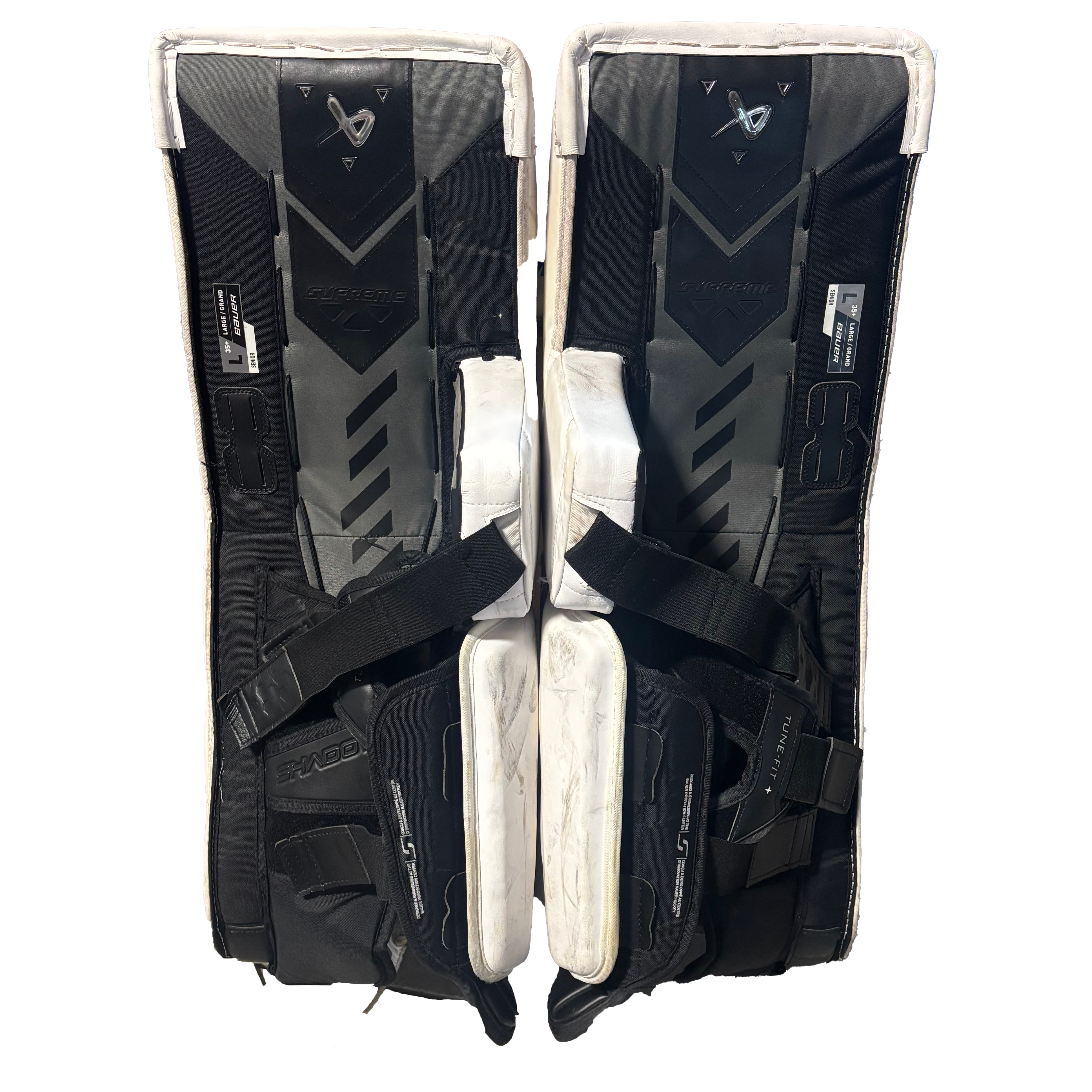 Used - Bauer Supreme Shadow Pro Stock Goalie Full Set (White)