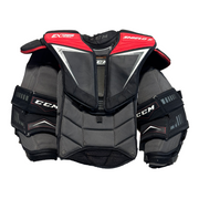 CCM Extreme Flex Shield II - Used Pro Stock Goalie Chest Protector (Black/Red)