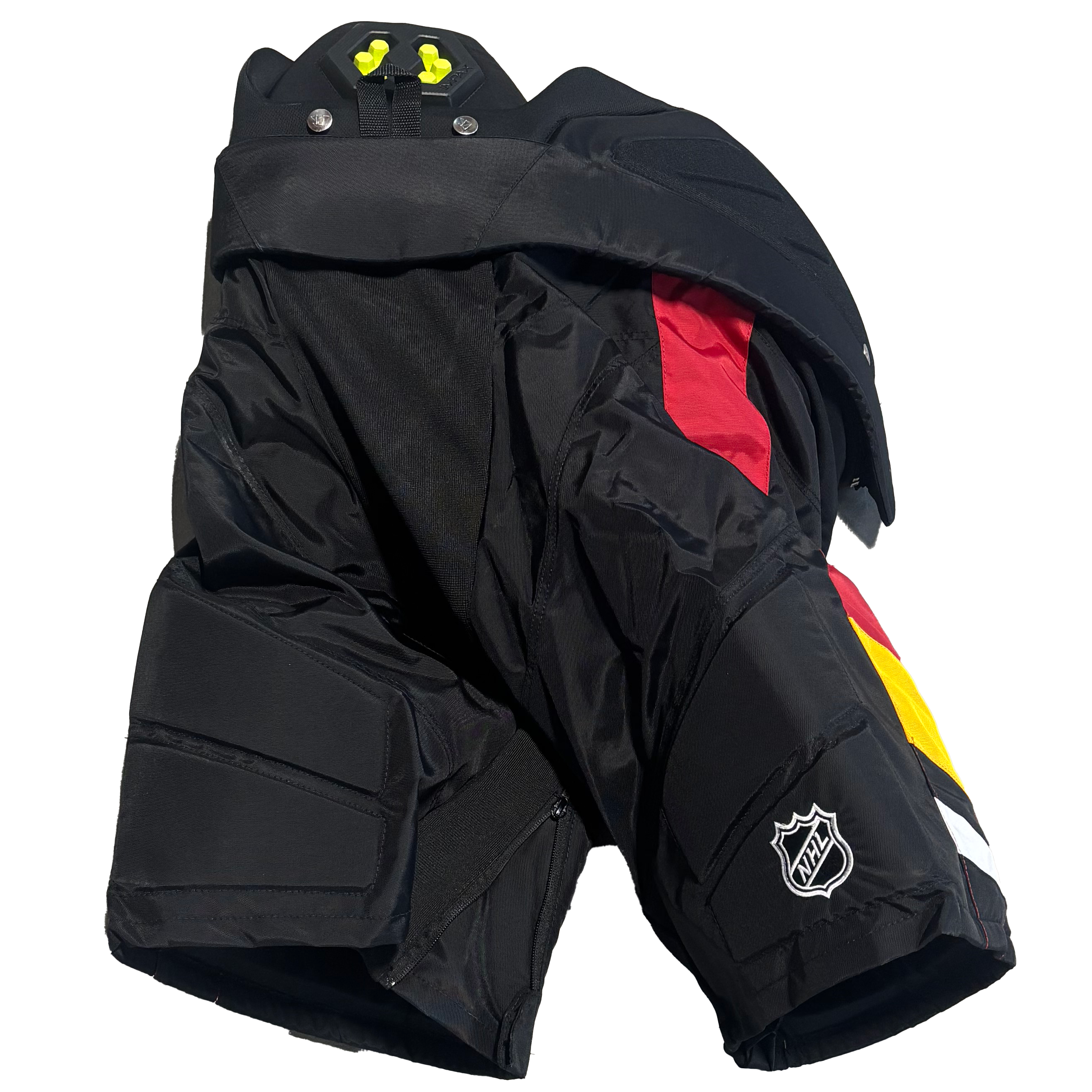 Warrior Alpha Pro - NHL Pro Stock Hockey Pants - Calgary Flames (Reverse Retro)
