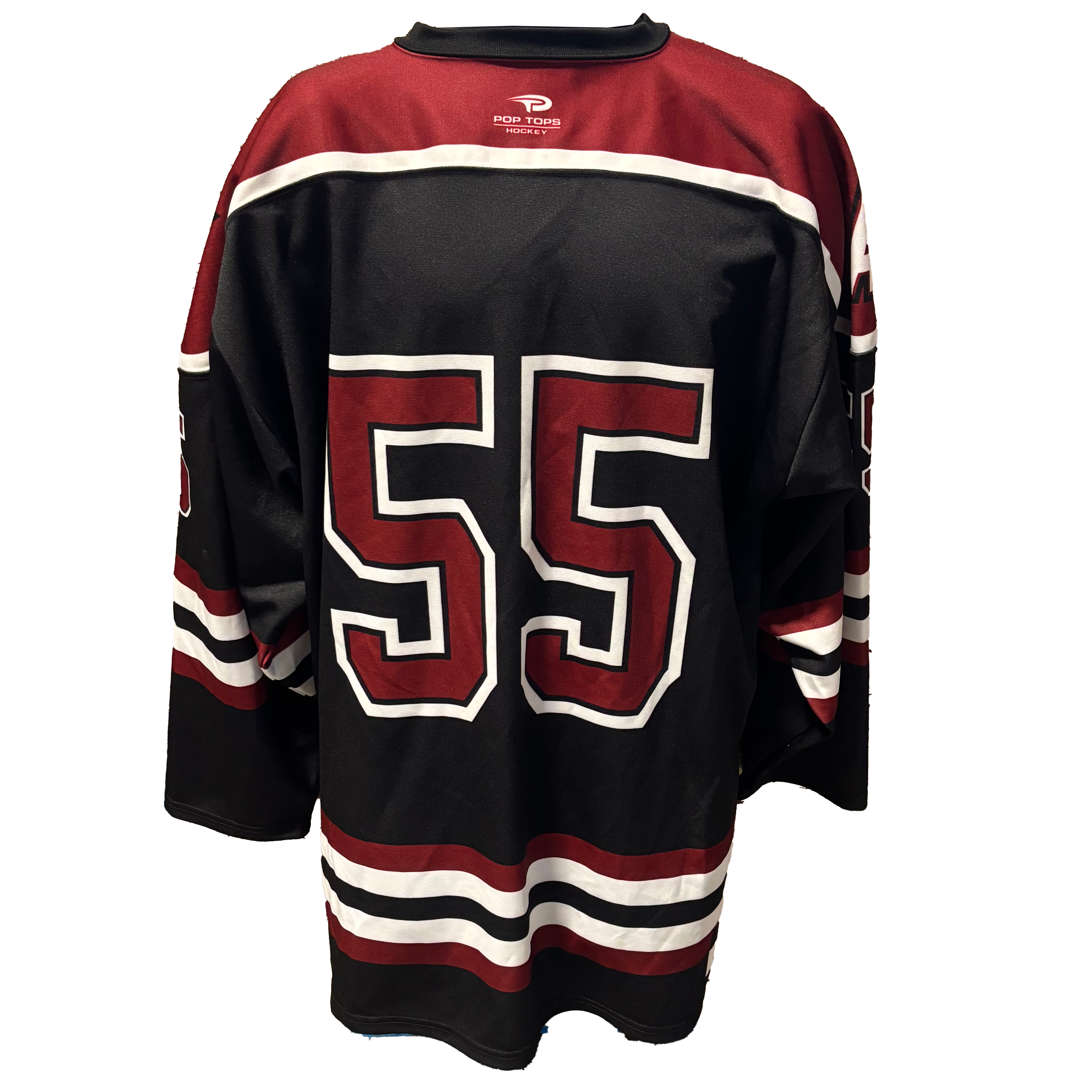 NCAA - Pop Tops Game Jersey (Black/Maroon/White)