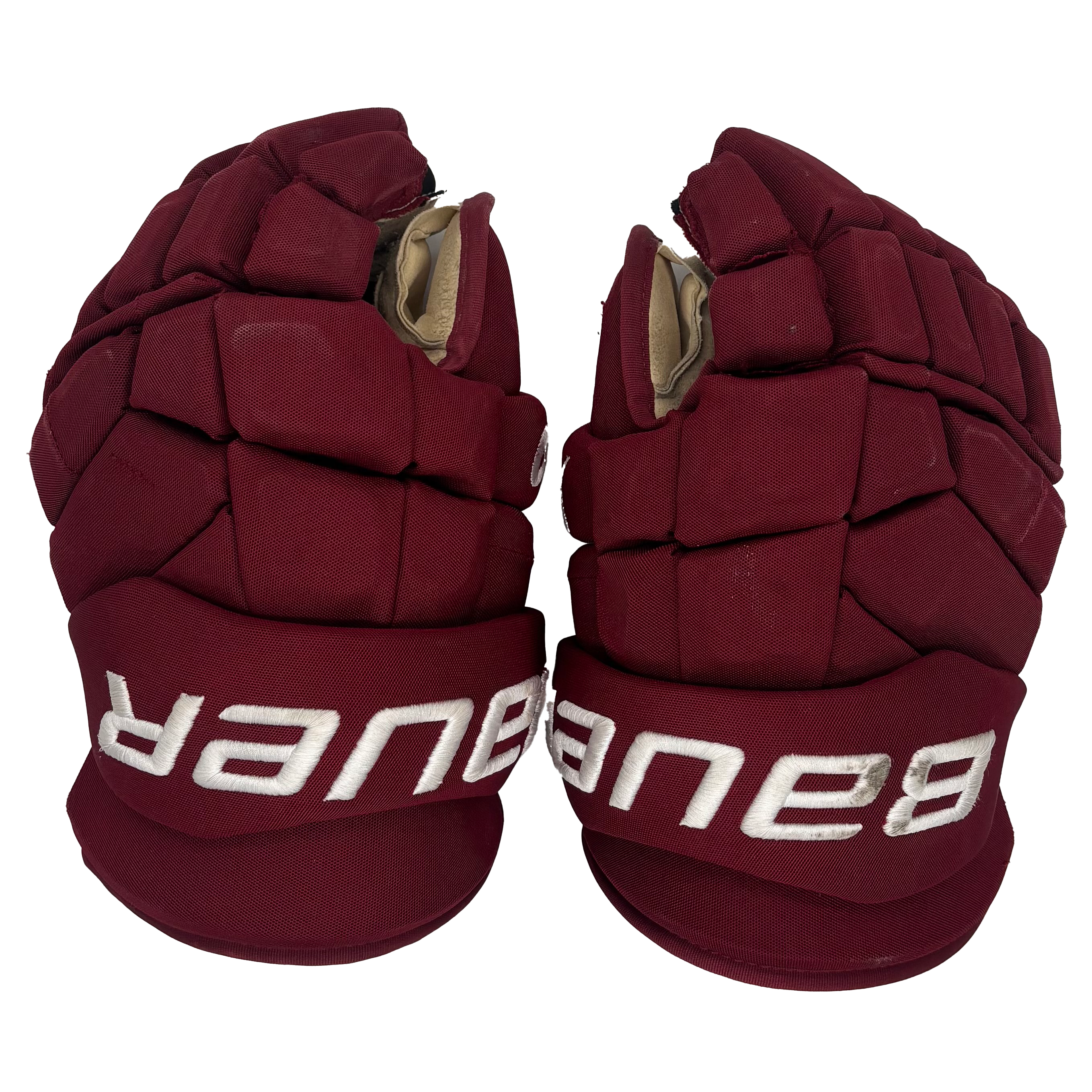 Used - Bauer Supreme Mach Pro Stock Glove - (Maroon)