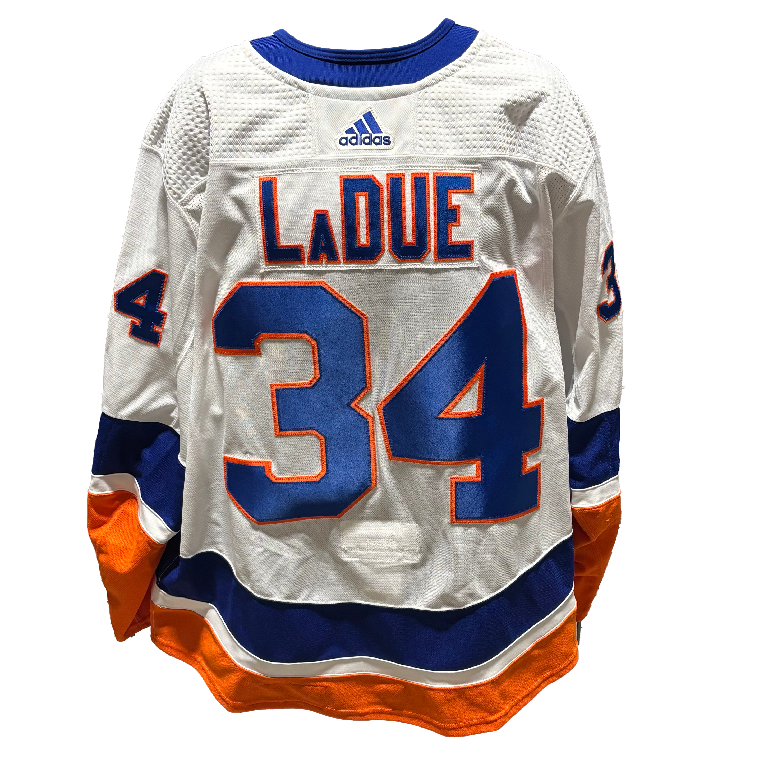 NHL - Game Used New York Islanders Adidas Away Jersey
