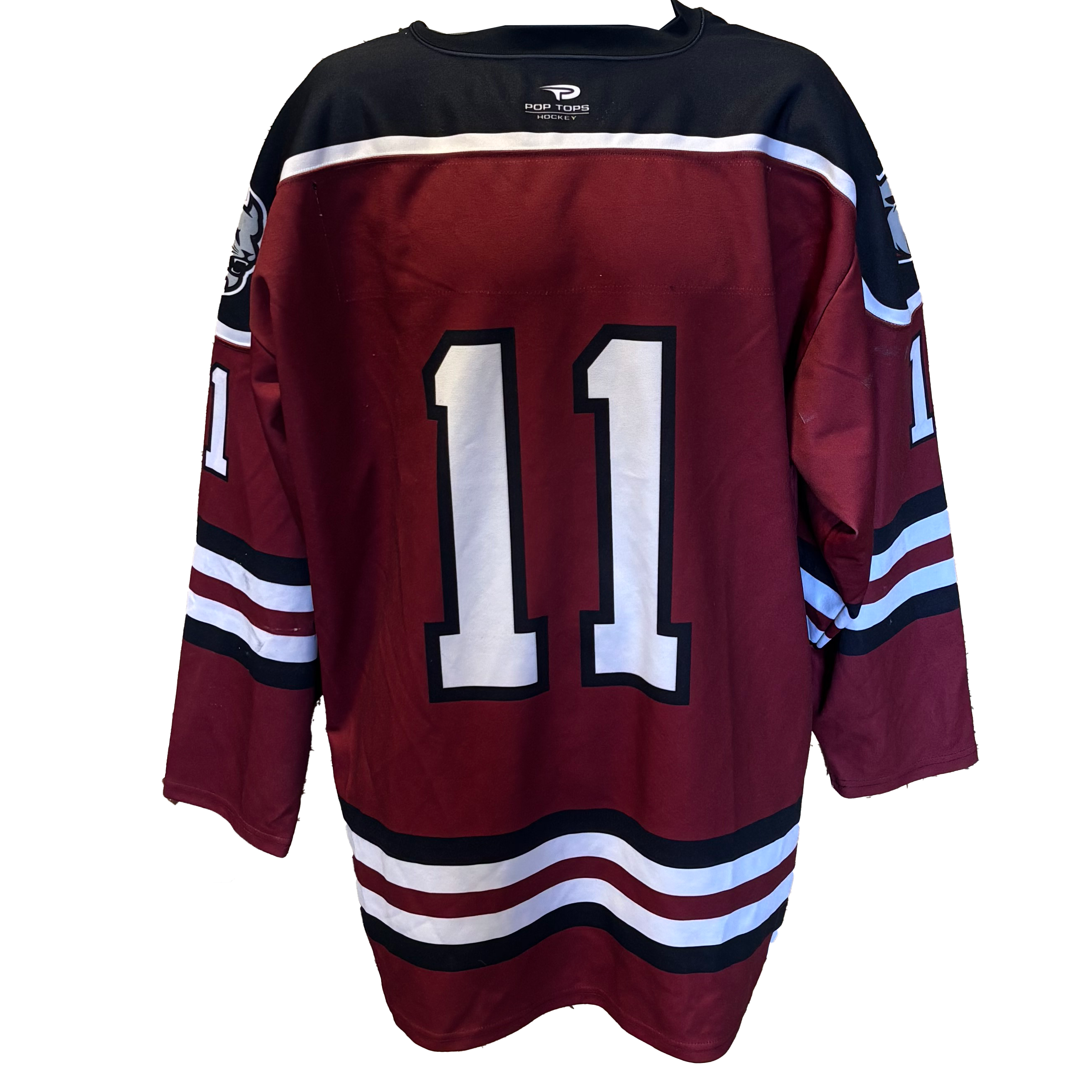 NCAA - Pop Tops Game Jersey (Maroon/Black/White)