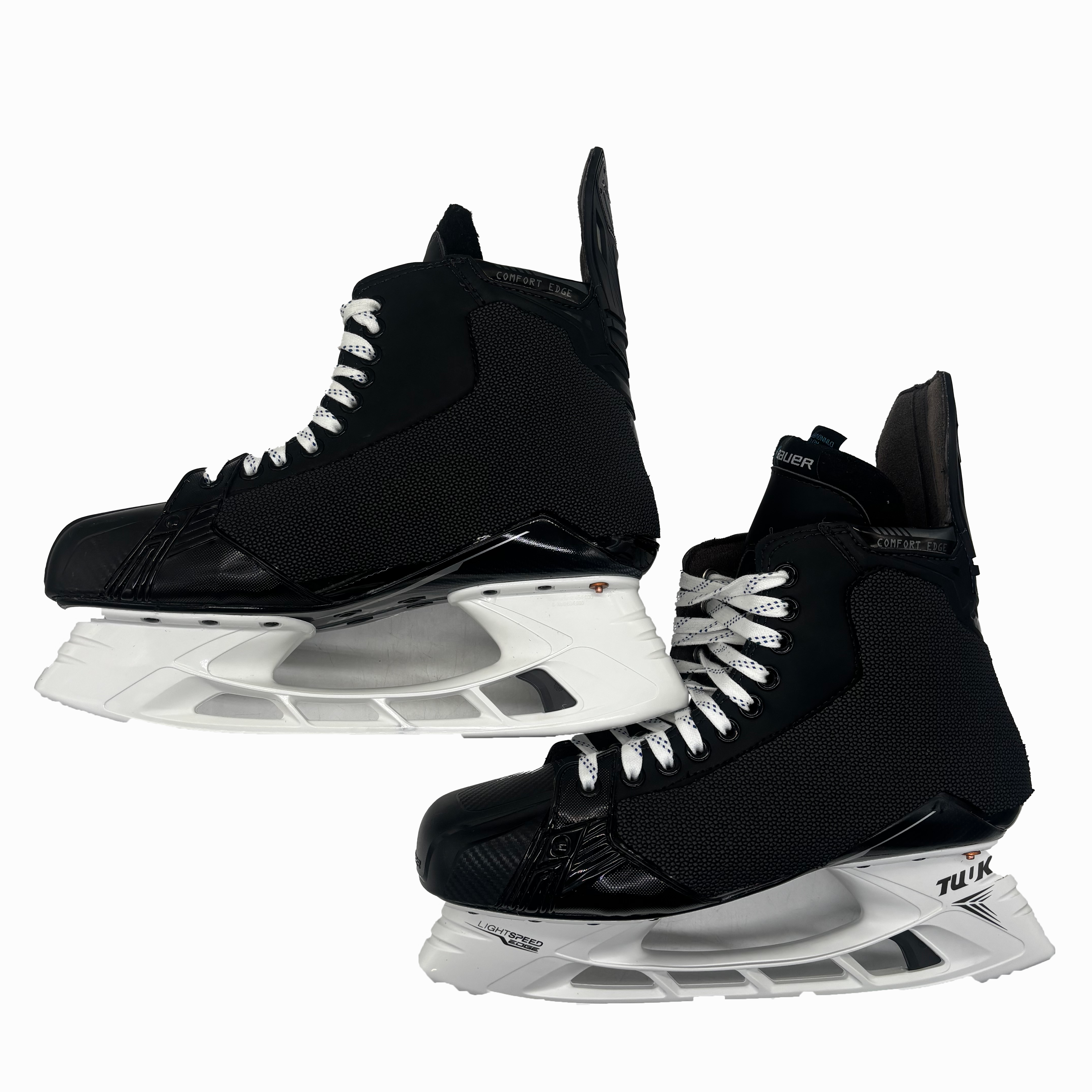 Bauer Supreme Mach - Pro Stock Hockey Skates With Shot Blocker - Size 10.625D