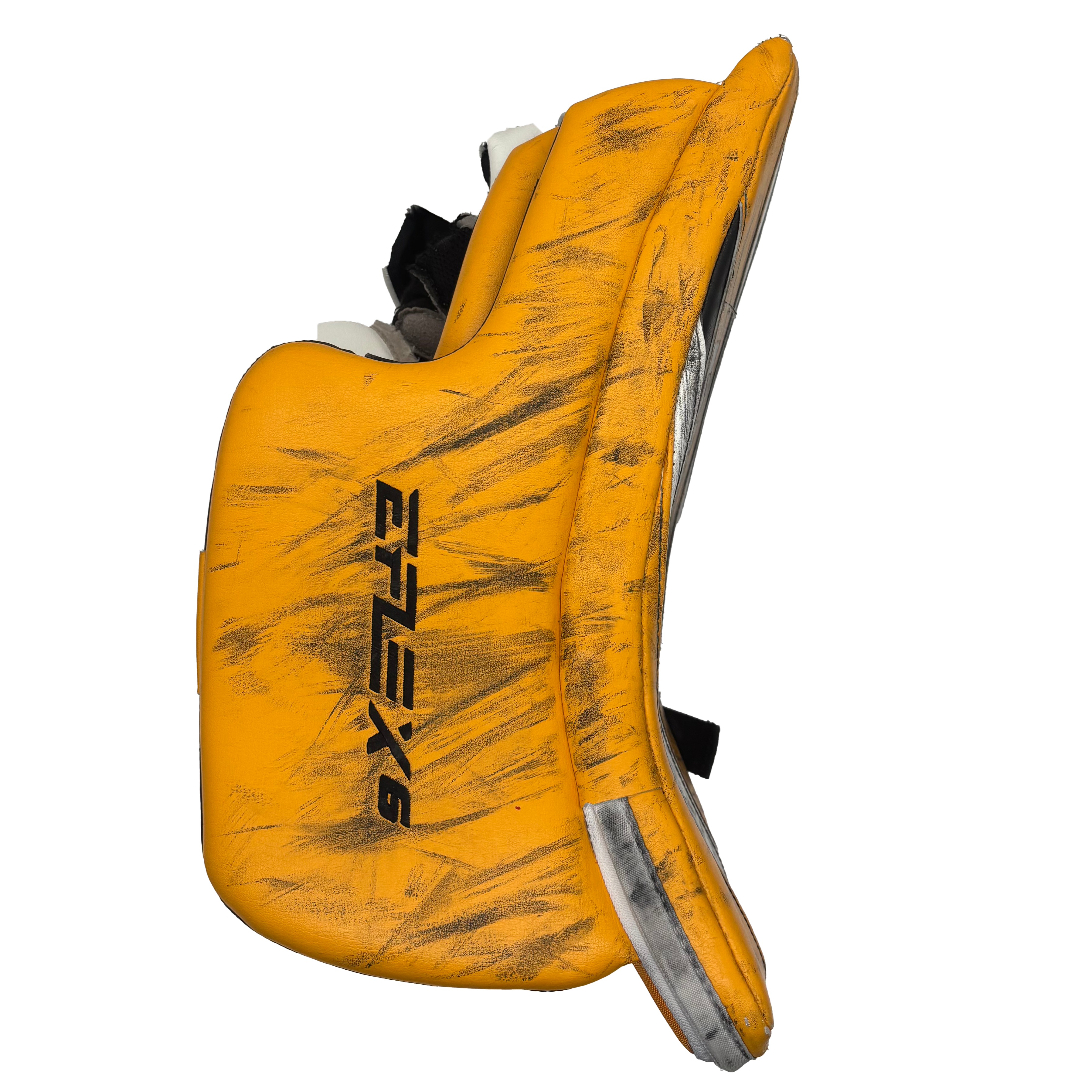 CCM Extreme Flex 6 - Used Pro Stock Full Set (White/Yellow/Black)