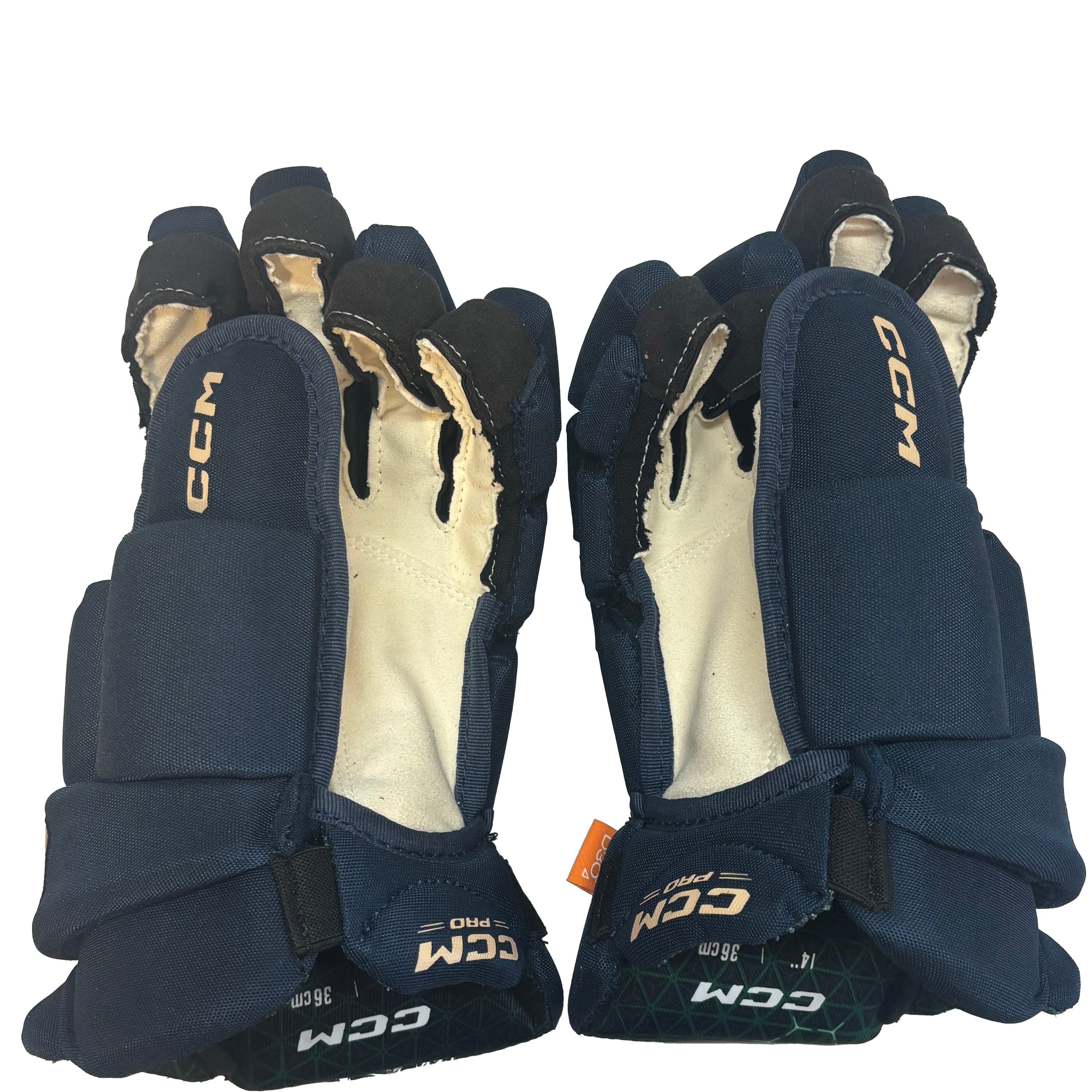 CCM Jetspeed FTW - PWHL Pro Stock Glove (Navy/Cream)