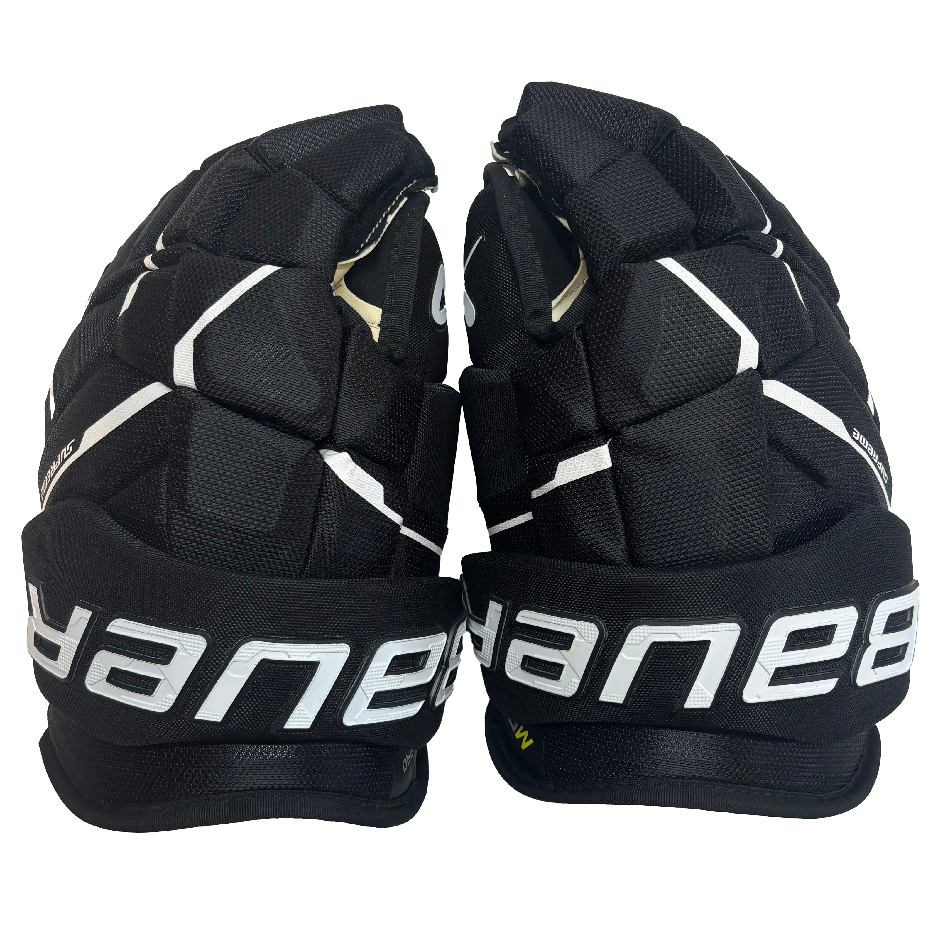 Bauer Supreme M5 Pro - Intermediate Hockey Gloves (Black/White)