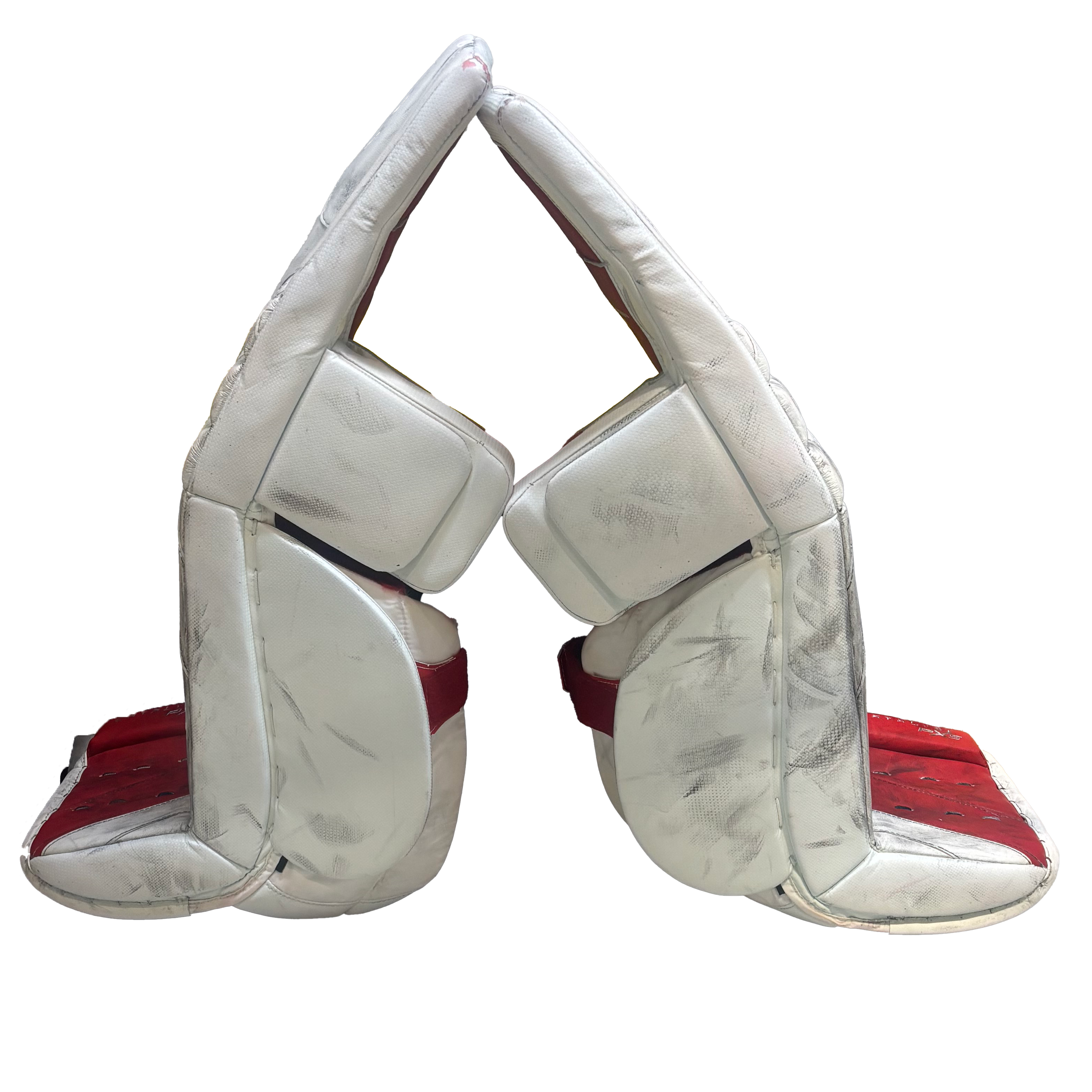 True Catalyst PX5 - Used Pro Stock Goalie Full Set (White/Red)