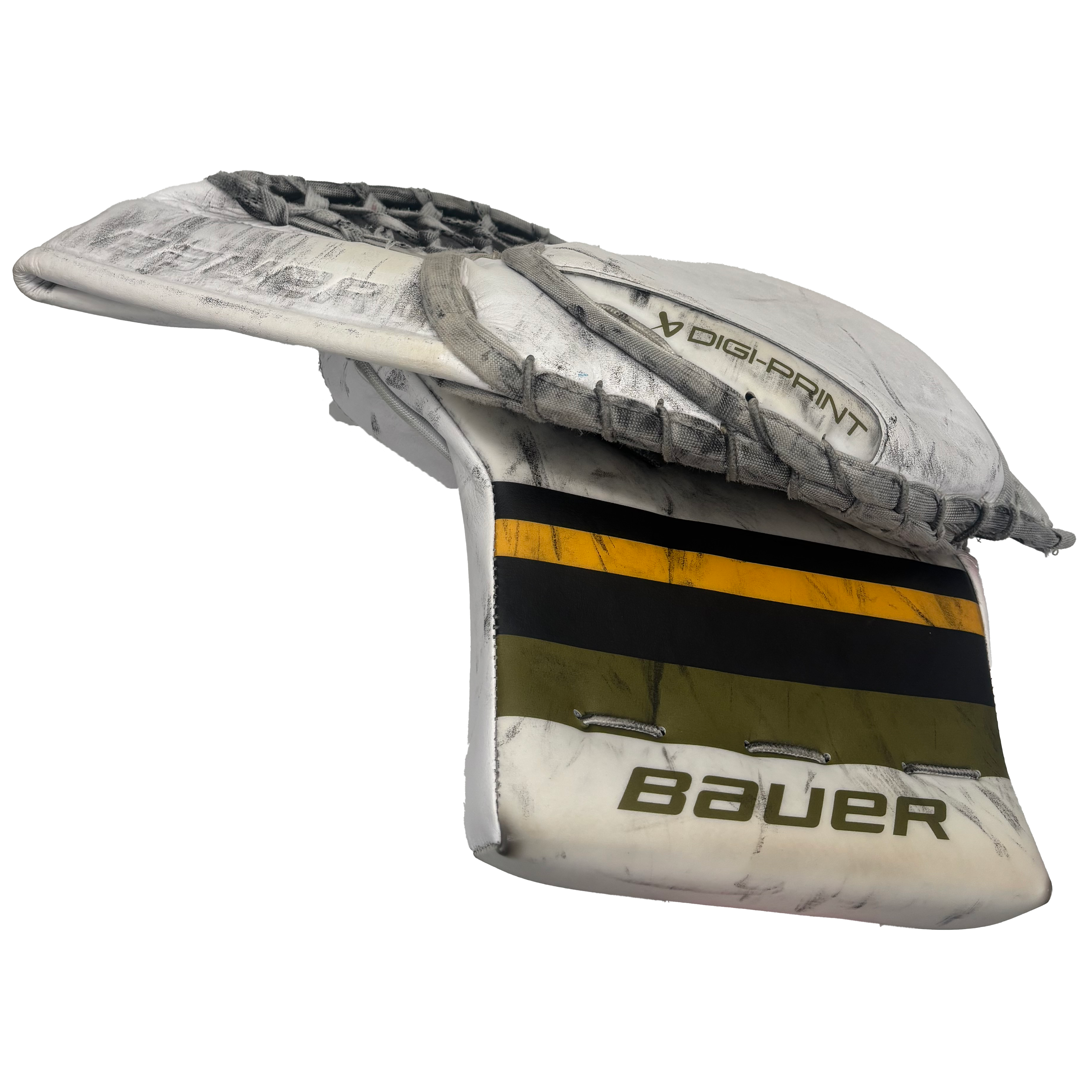 Used - Bauer Supreme Shadow Pro Stock Goalie Full Set (White/Black/Green)