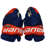Bauer Vapor 1X Lite Pro - NHL Pro Stock Glove - Johnny Boychuk (Blue/Orange)