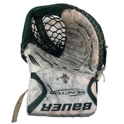 Bauer Vapor Hyperlite 2 - Used Pro Stock Goalie Trapper (White/Green) *Dressed as Reactor*