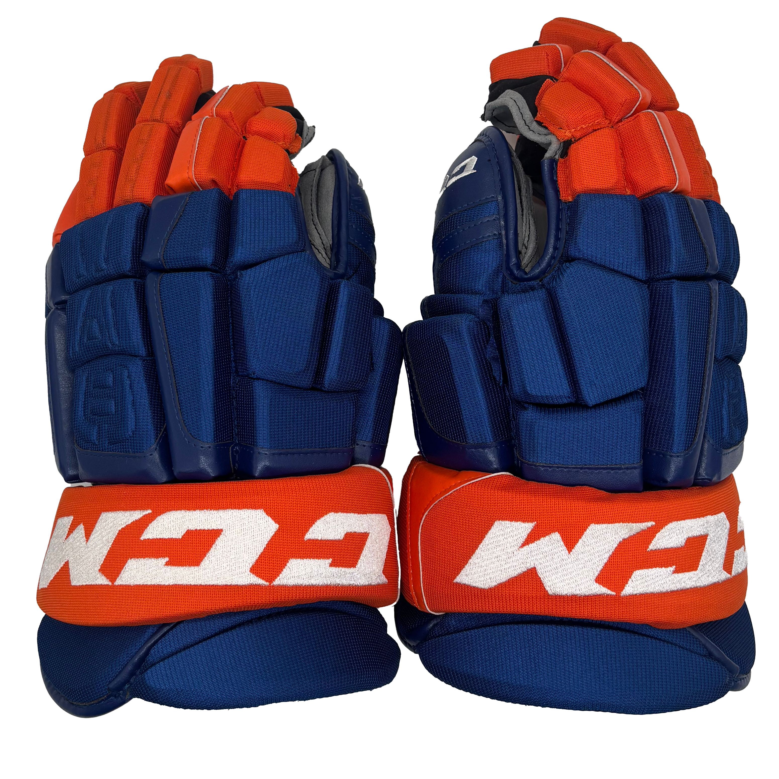 CCM HGCL - NHL Pro Stock Glove - New York Islanders (Blue/Orange)