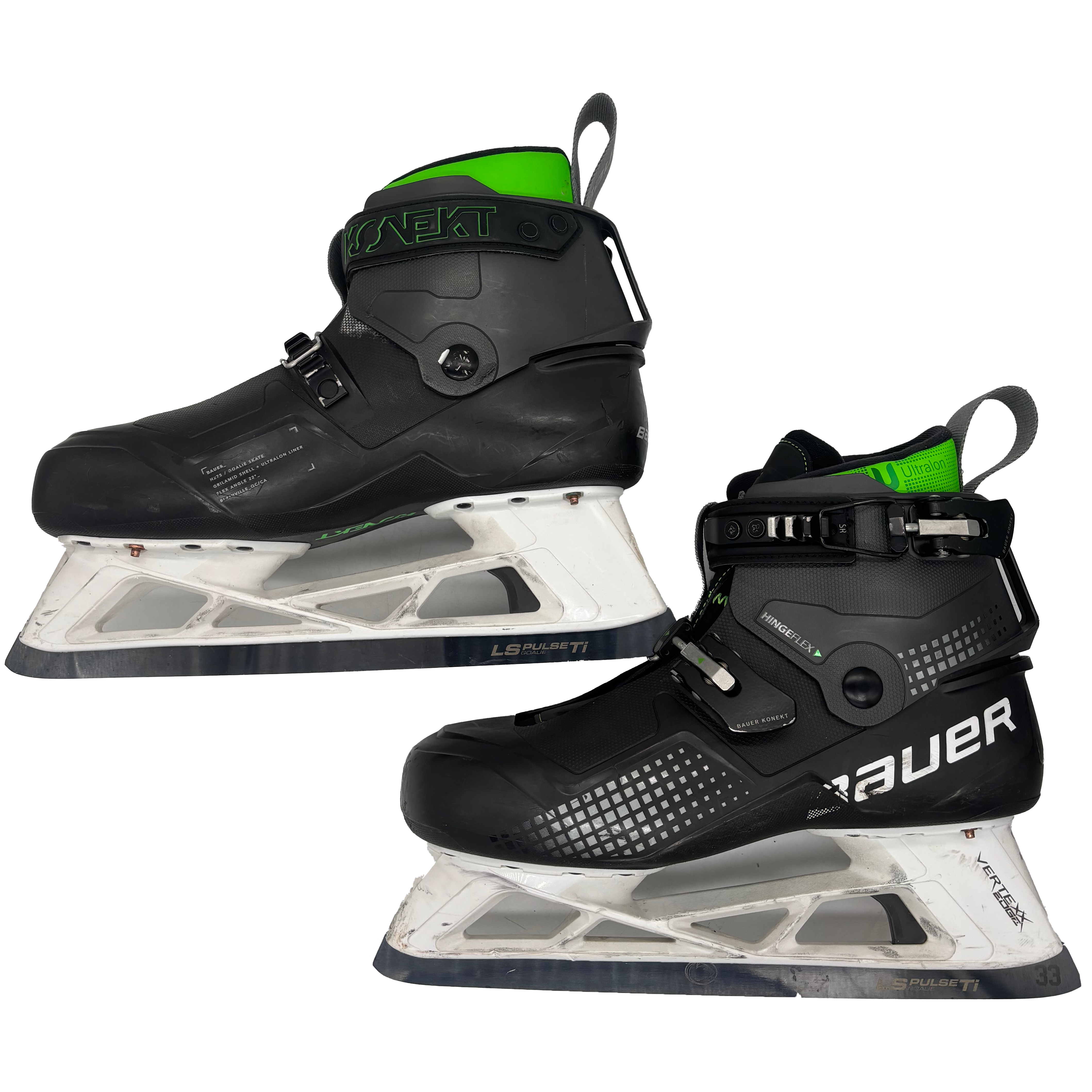 Bauer Konekt - Used Pro Stock Goalie Skates - Size 10