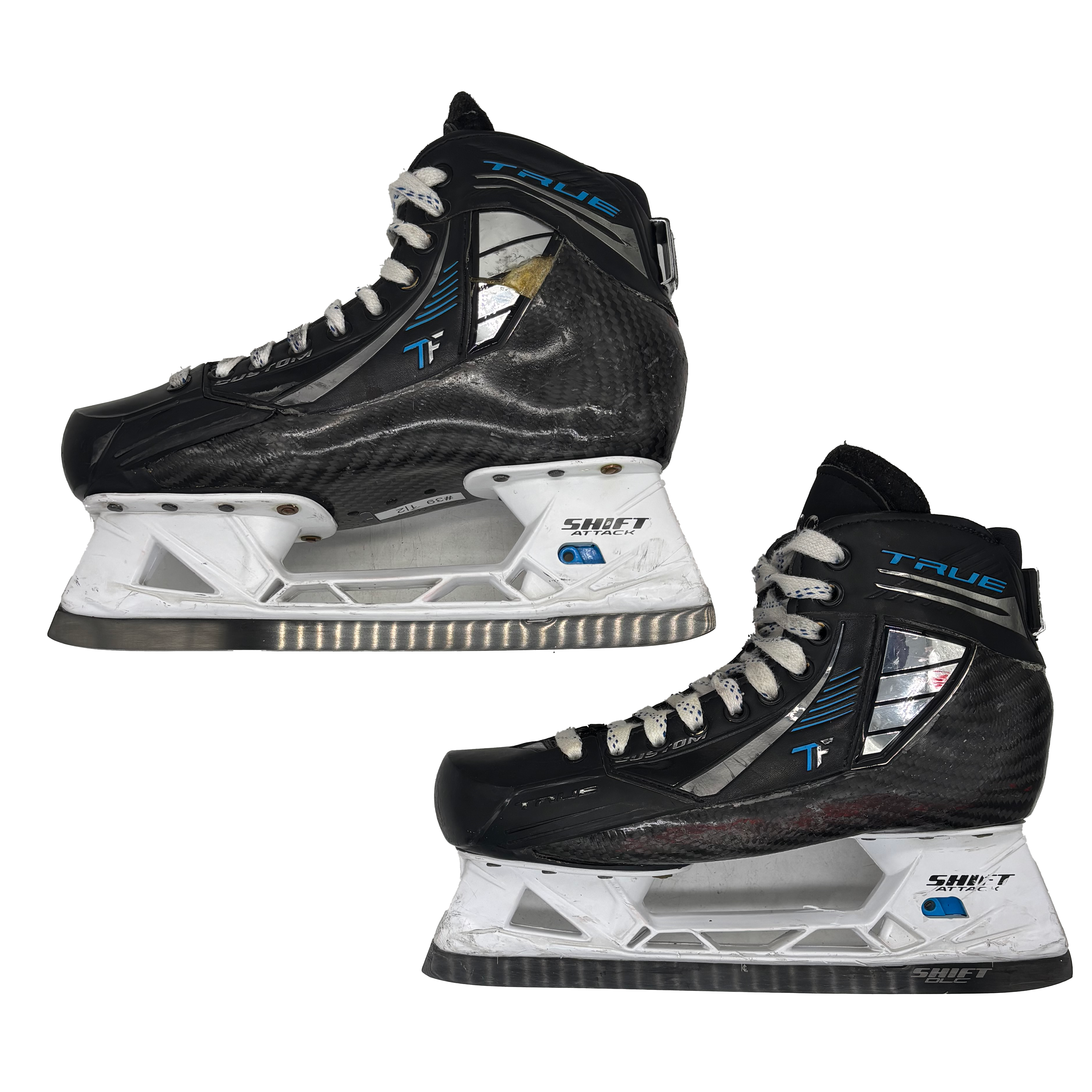 True Pro Custom - Used Pro Stock Goalie Skates - Size 9