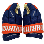 Warrior Dynasty AX1 - NHL Pro Stock Glove - Oliver Wahlstrom (Blue/Orange)