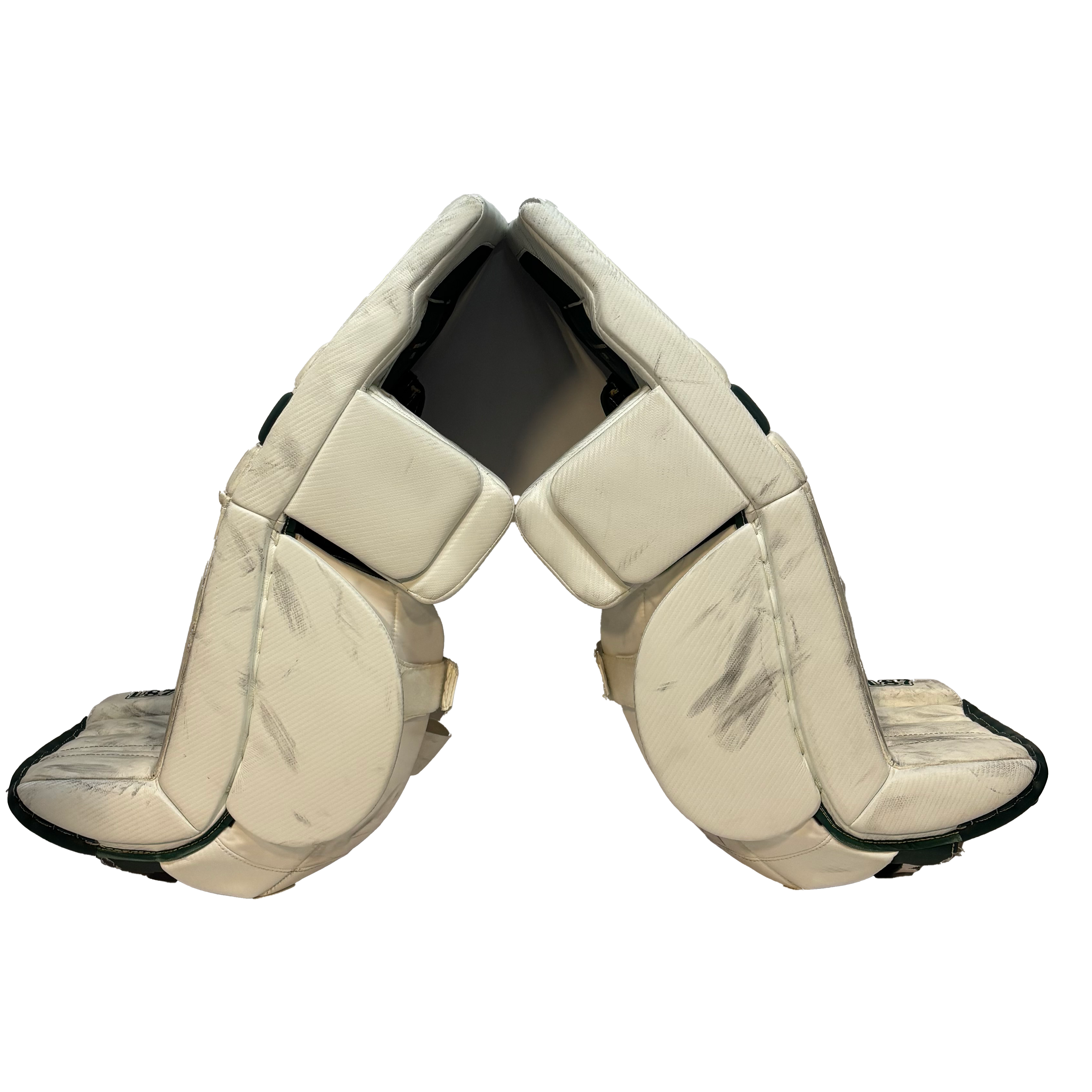 True L87 - Used NCAA Pro Stock Full Goalie Set (White/Green)