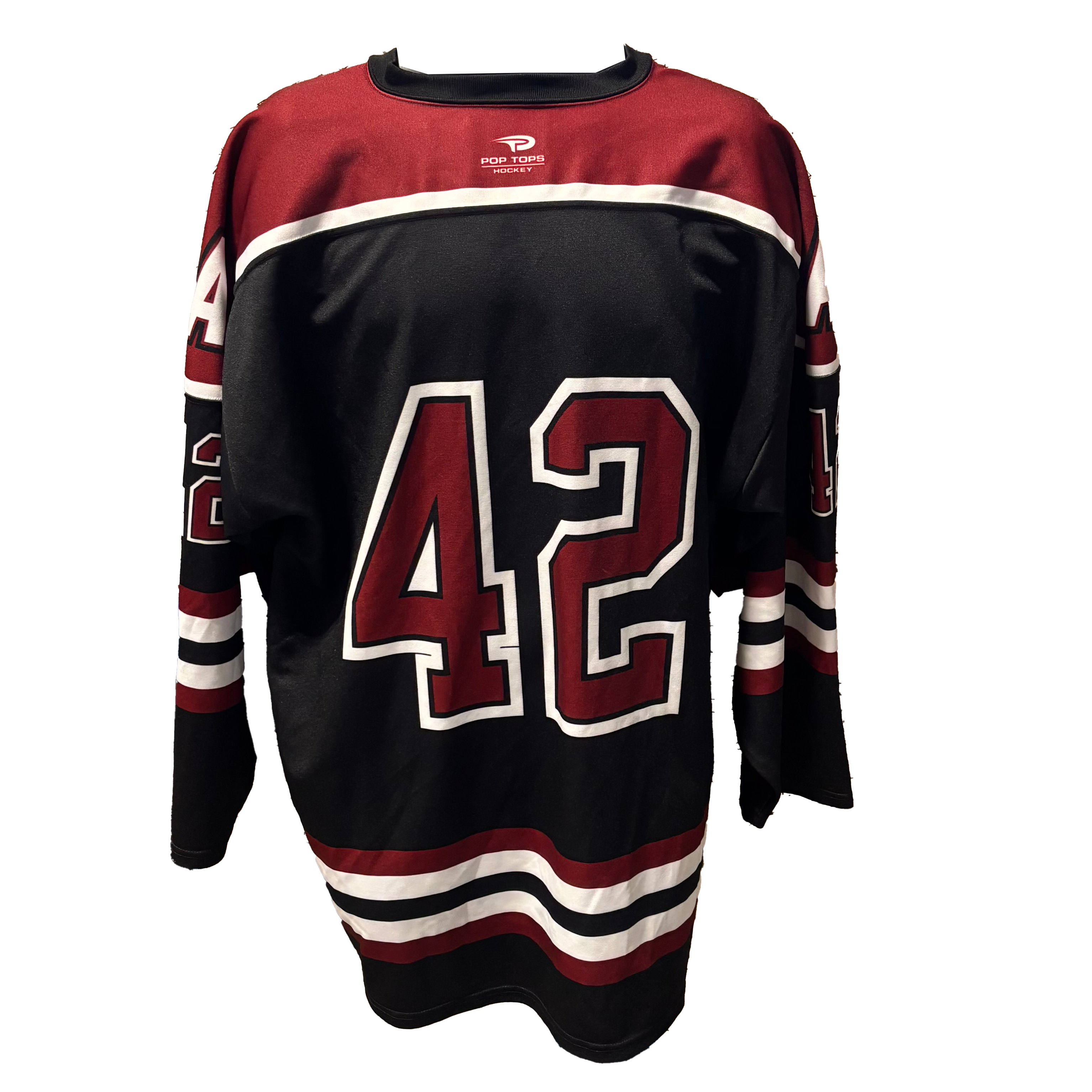 NCAA - Pop Tops Game Jersey (Black/Maroon/White)