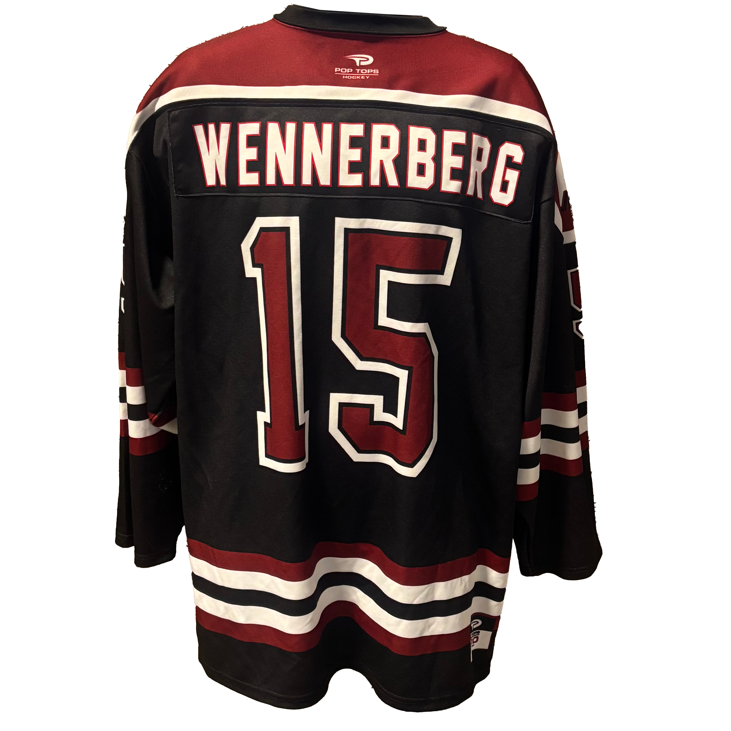 NCAA - Pop Tops Game Jersey (Black/Maroon/White)