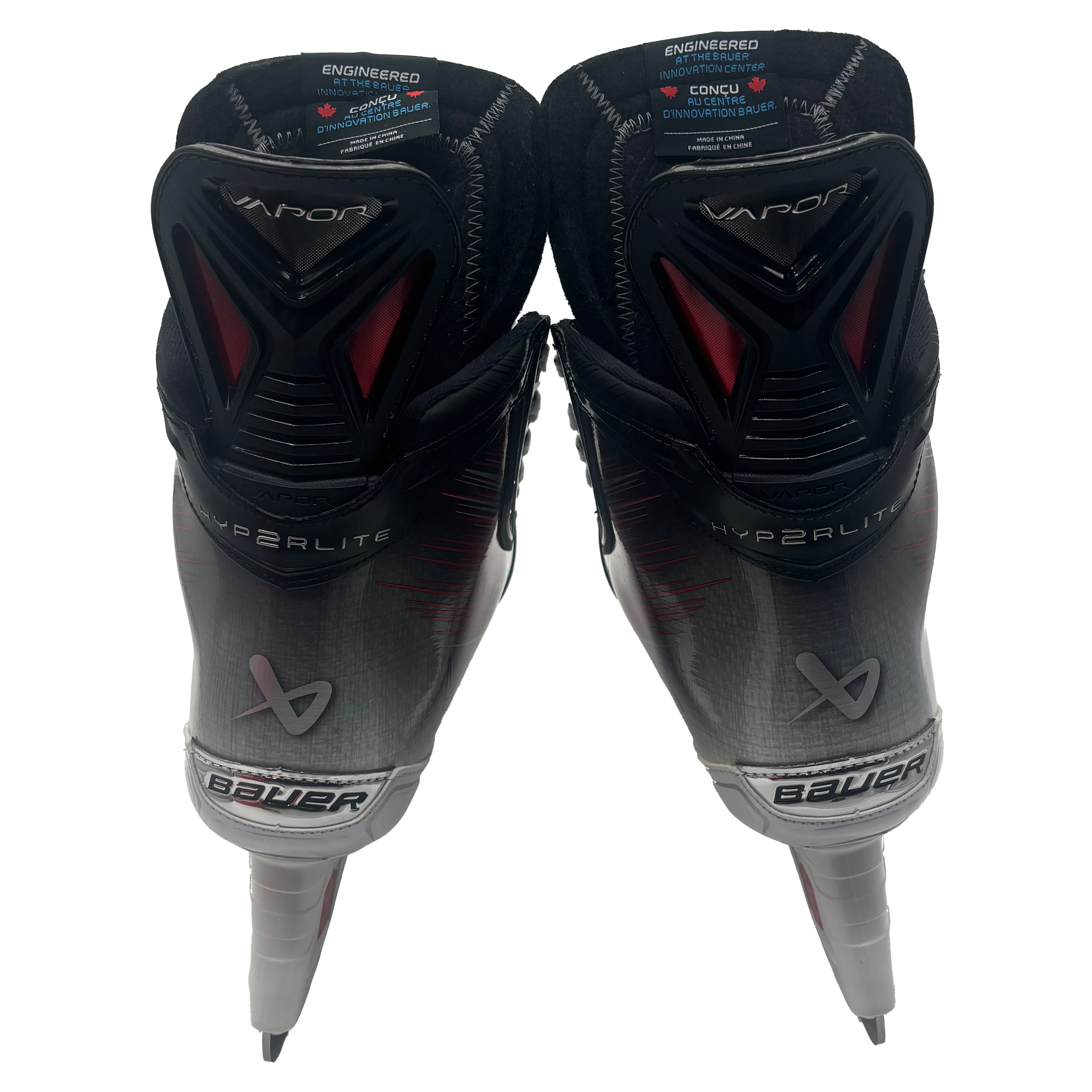Bauer Vapor Hyperlite 2 - Pro Stock Hockey Skates - Size 9 (Red)