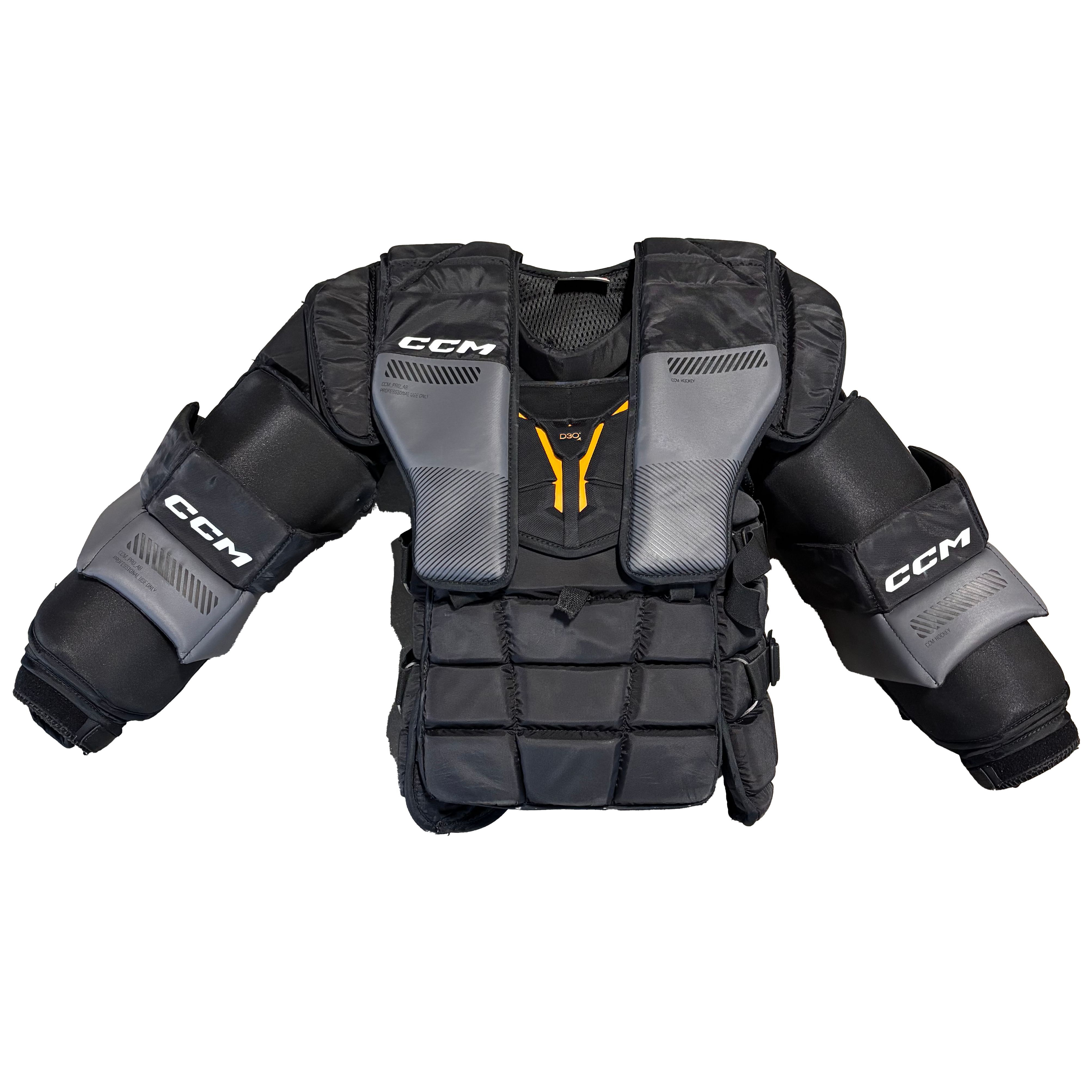 CCM Pro AB - Used NCAA Pro Stock Goalie Chest Protector (Grey)