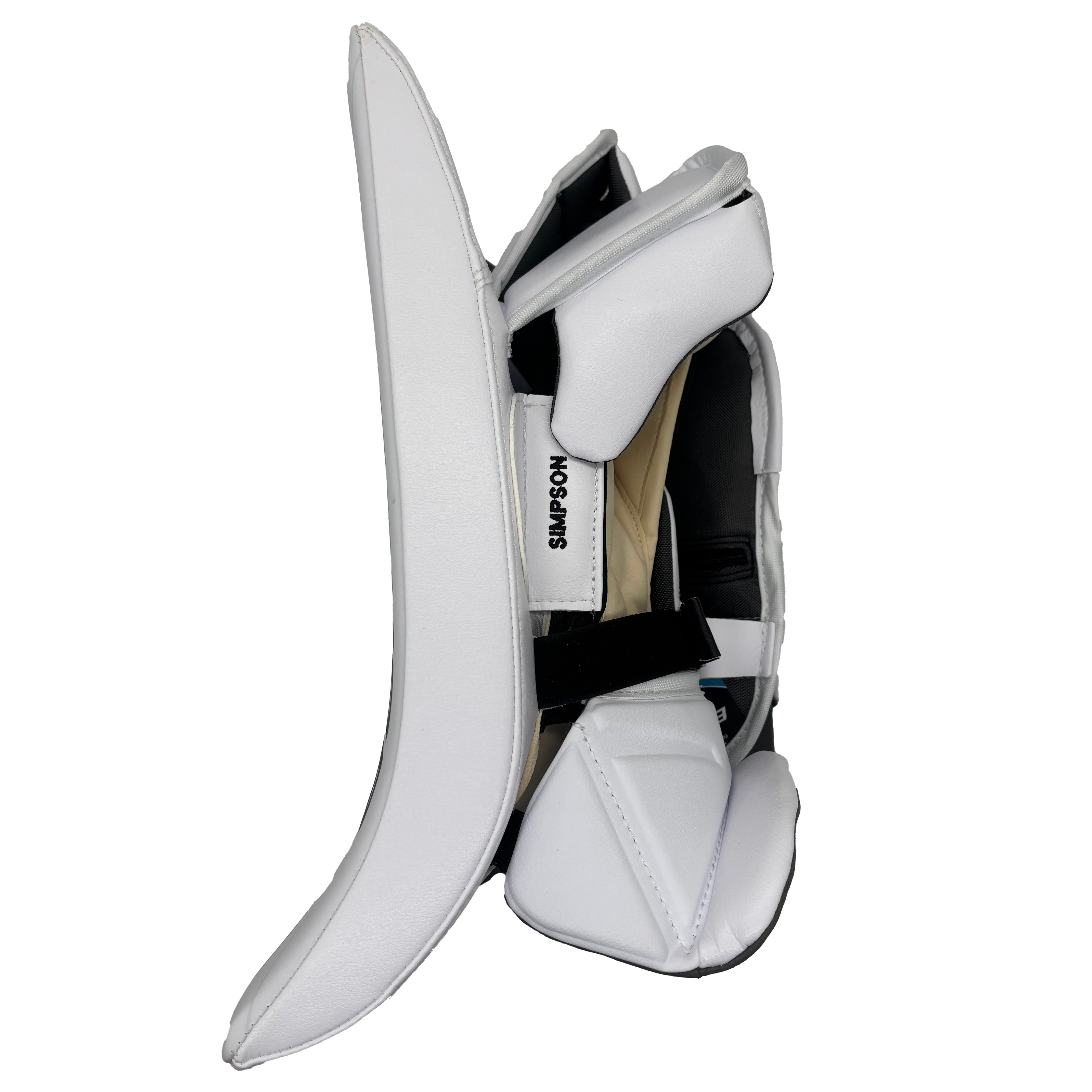 Bauer Vapor Flylite - Pro Stock Goalie Blocker (White/Black)