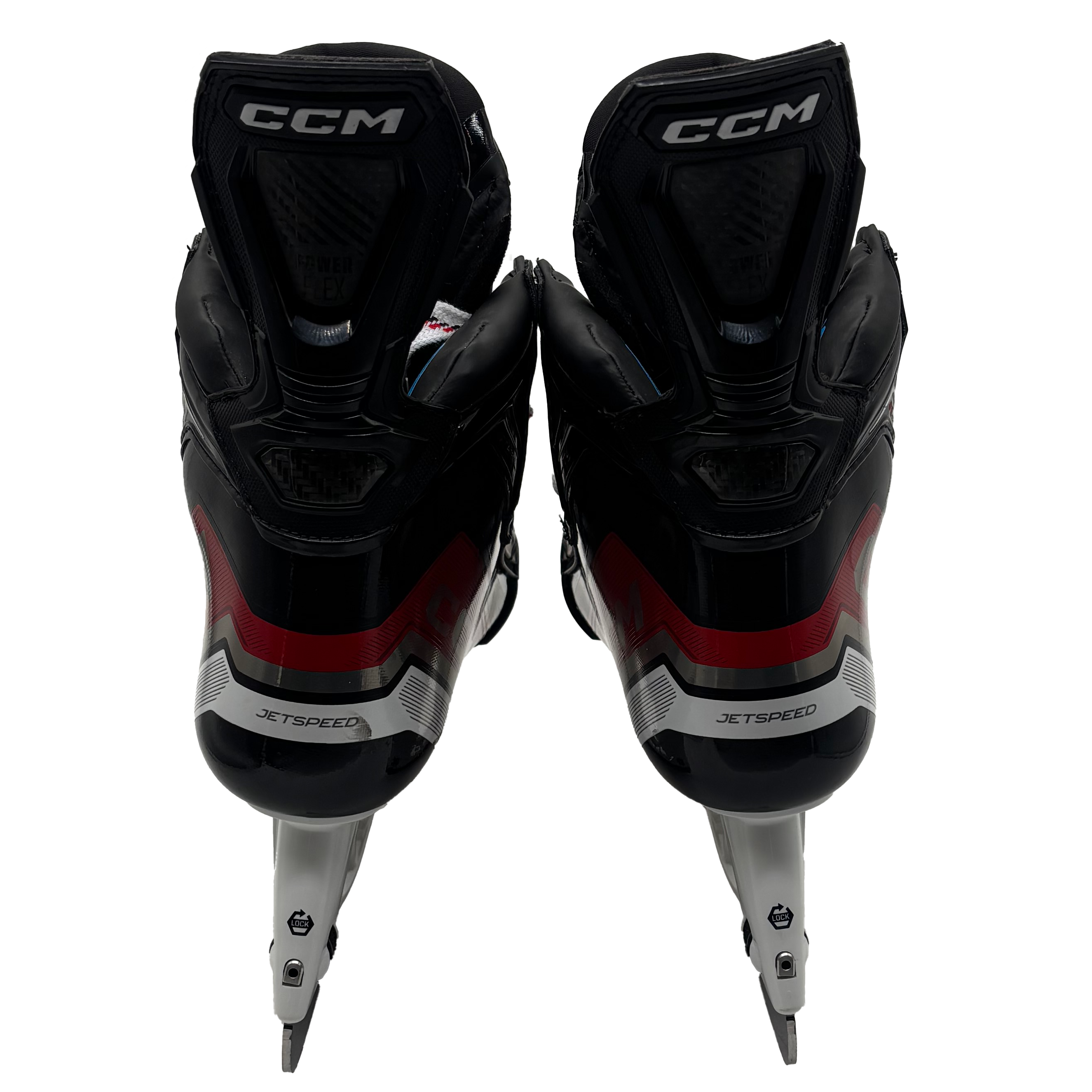 CCM Jetspeed FT6 Pro - Pro Stock Hockey Skates - Size 7R (Red)