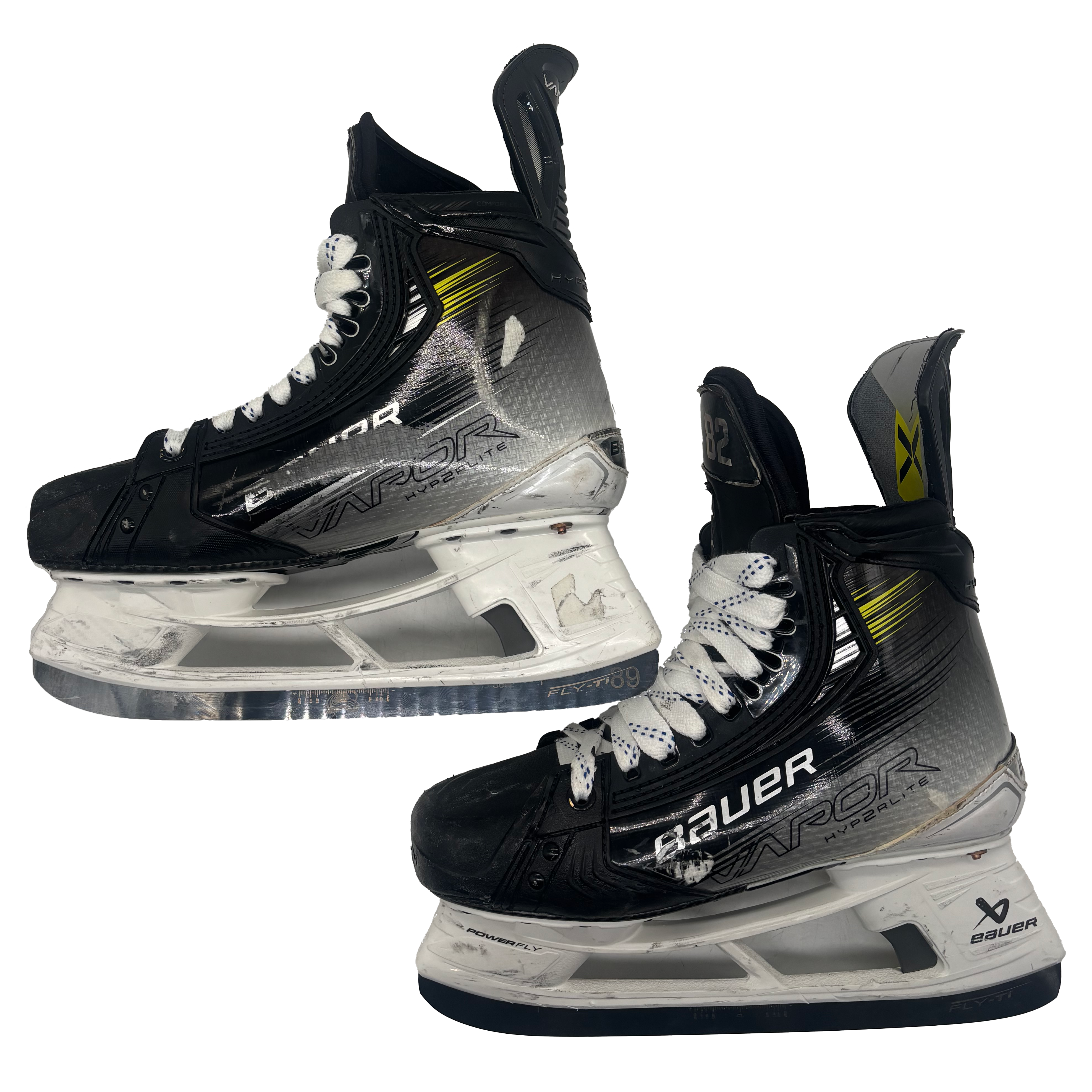 Bauer Vapor Hyperlite 2 - Used AHL Pro Stock Hockey Skates - 6.5D