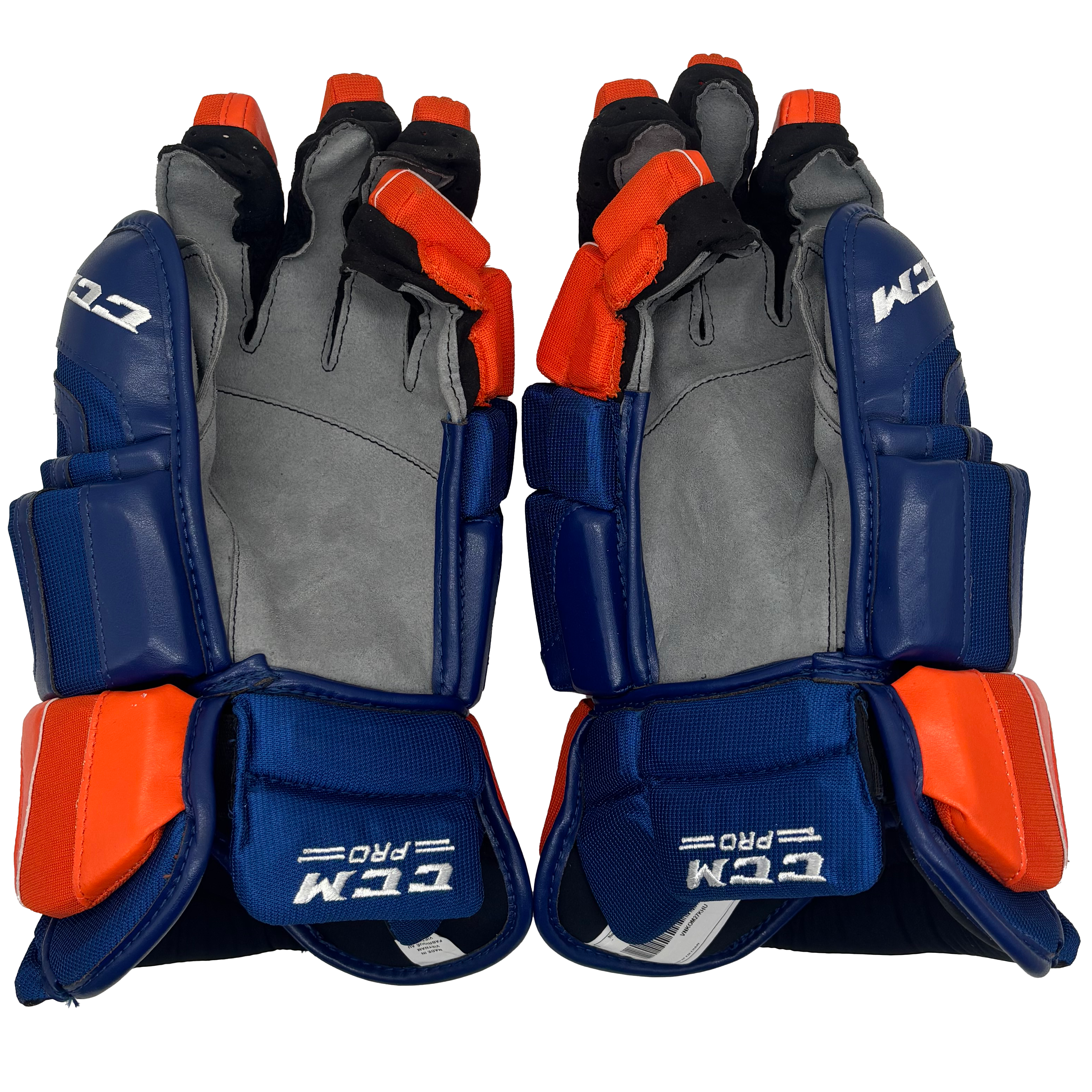 CCM HGCL - NHL Pro Stock Glove - New York Islanders (Blue/Orange)
