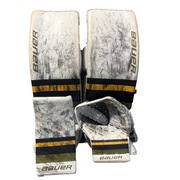 Used - Bauer Supreme Shadow Pro Stock Goalie Full Set (White/Black/Green)