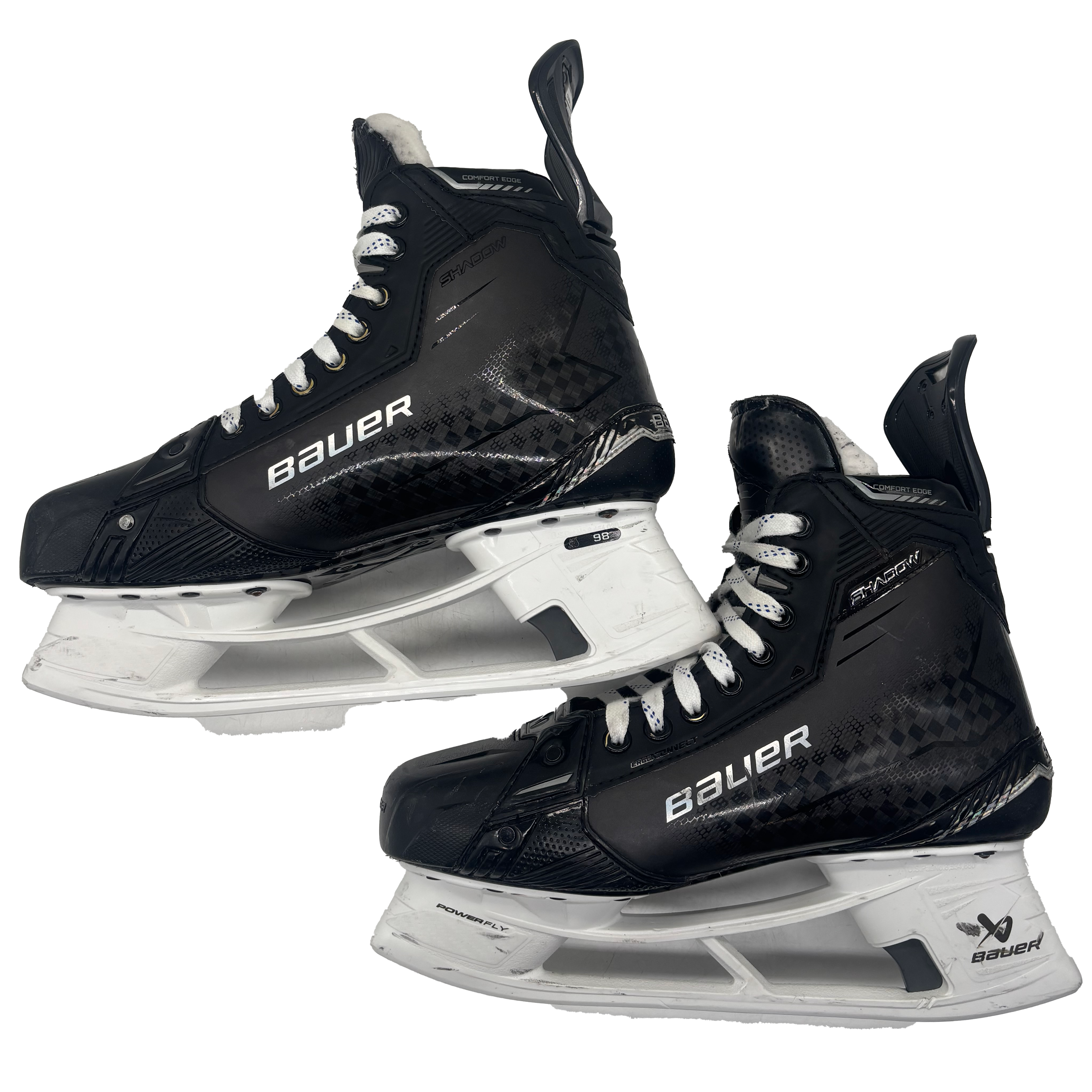 Bauer Supreme Shadow - Used AHL Pro Stock Hockey Skates - Size 9.5EE