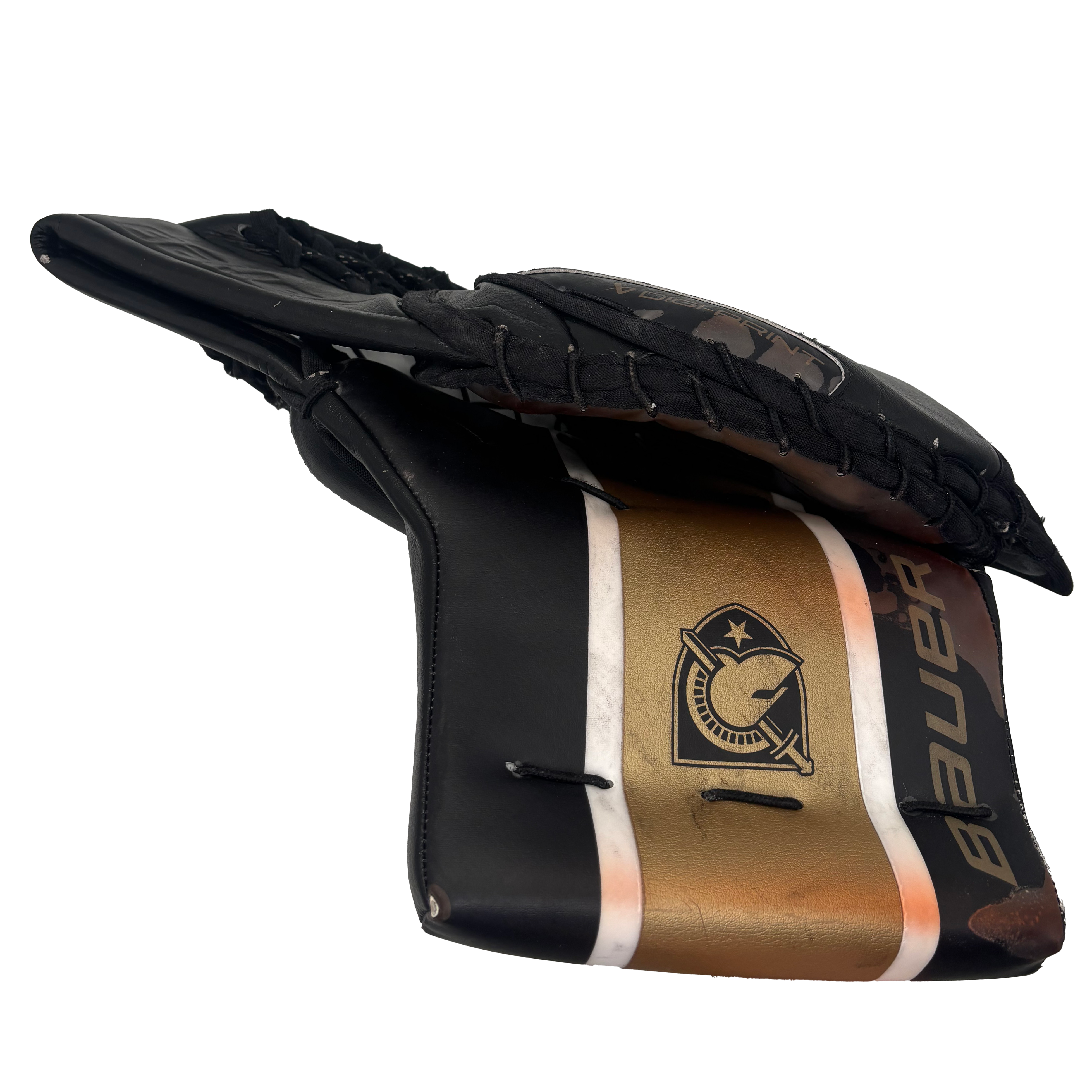 Bauer Supreme Shadow - Used Pro Stock Goalie Full Set (Black/Gold/White)