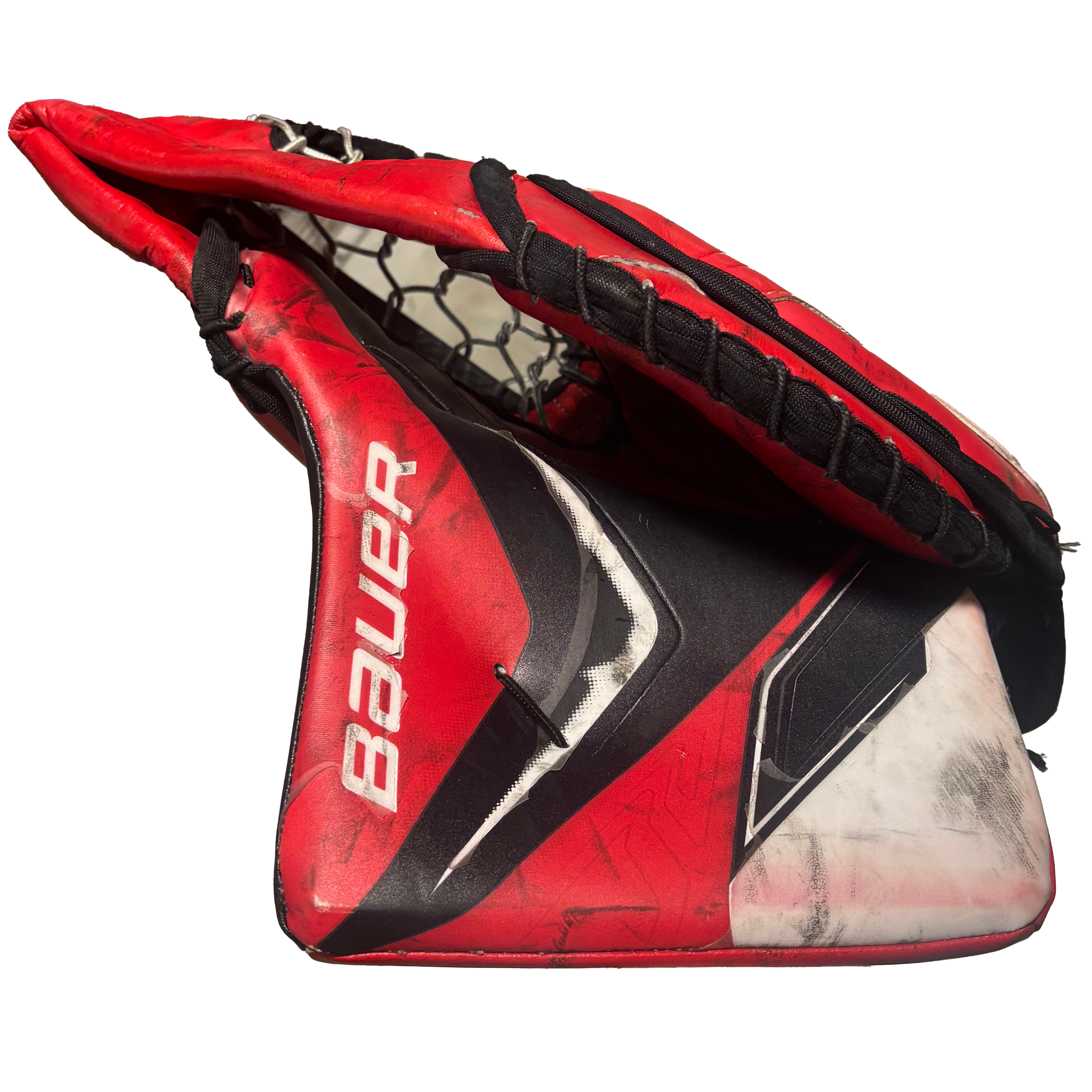 Used - Bauer Vapor Flylite Pro Stock Goalie Full Set (Black/Red/White)