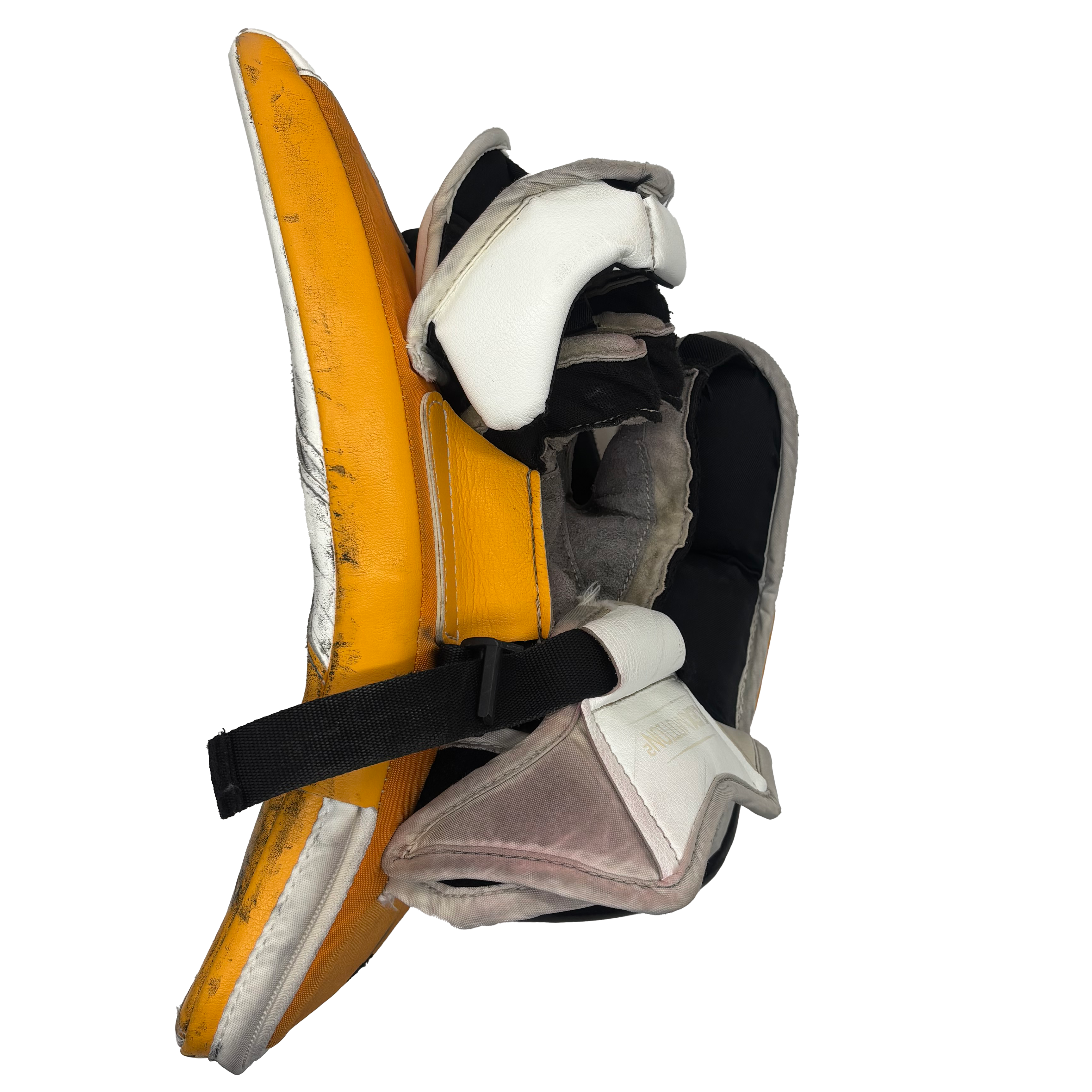 CCM Extreme Flex 6 - Used Pro Stock Full Set (White/Yellow/Black)