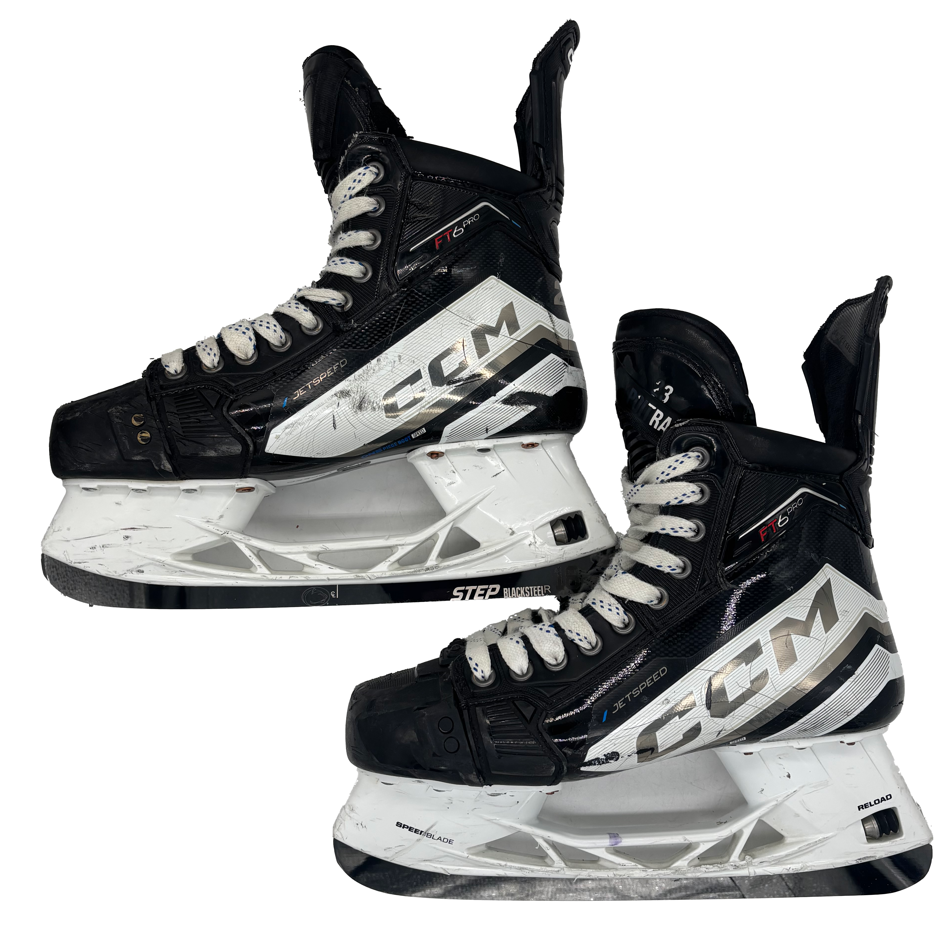 CCM Jetspeed FT6 Pro - Used Pro Stock Skates - Size L7.75 R7.5