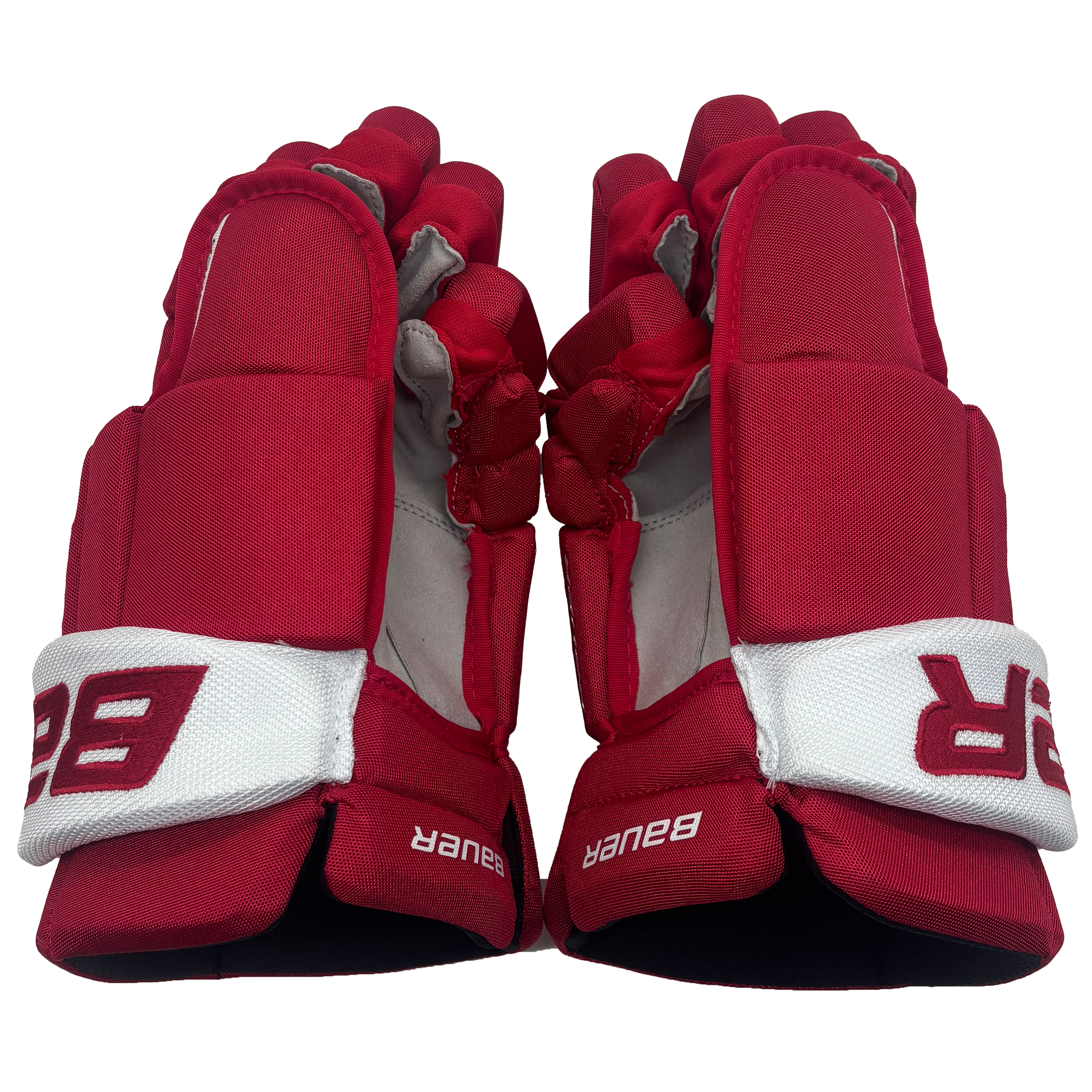 Bauer Vapor Elite Team Gloves - Intermediate (Red/White)