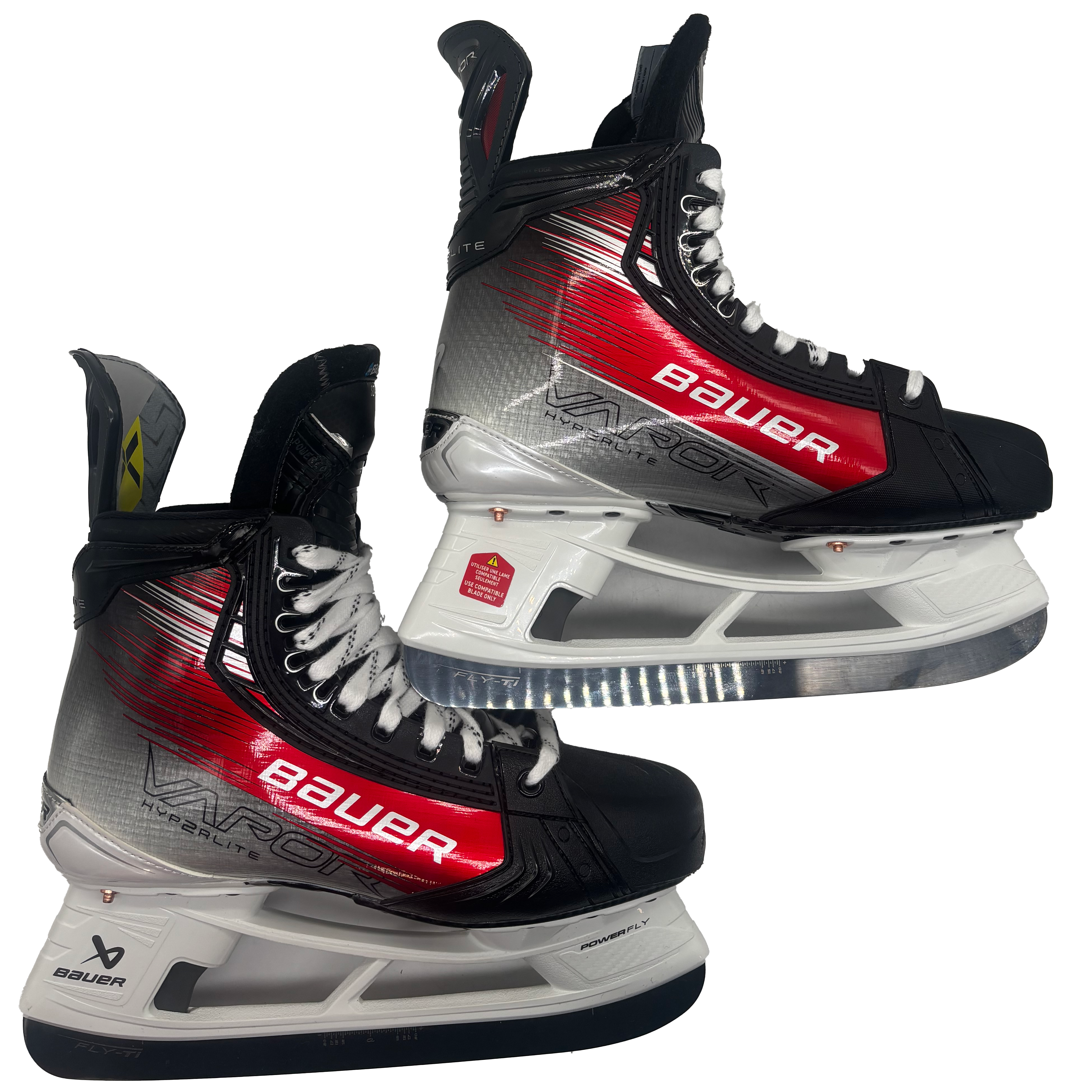 Bauer Vapor Hyperlite 2 - Pro Stock Hockey Skates - Size 9 (Red)