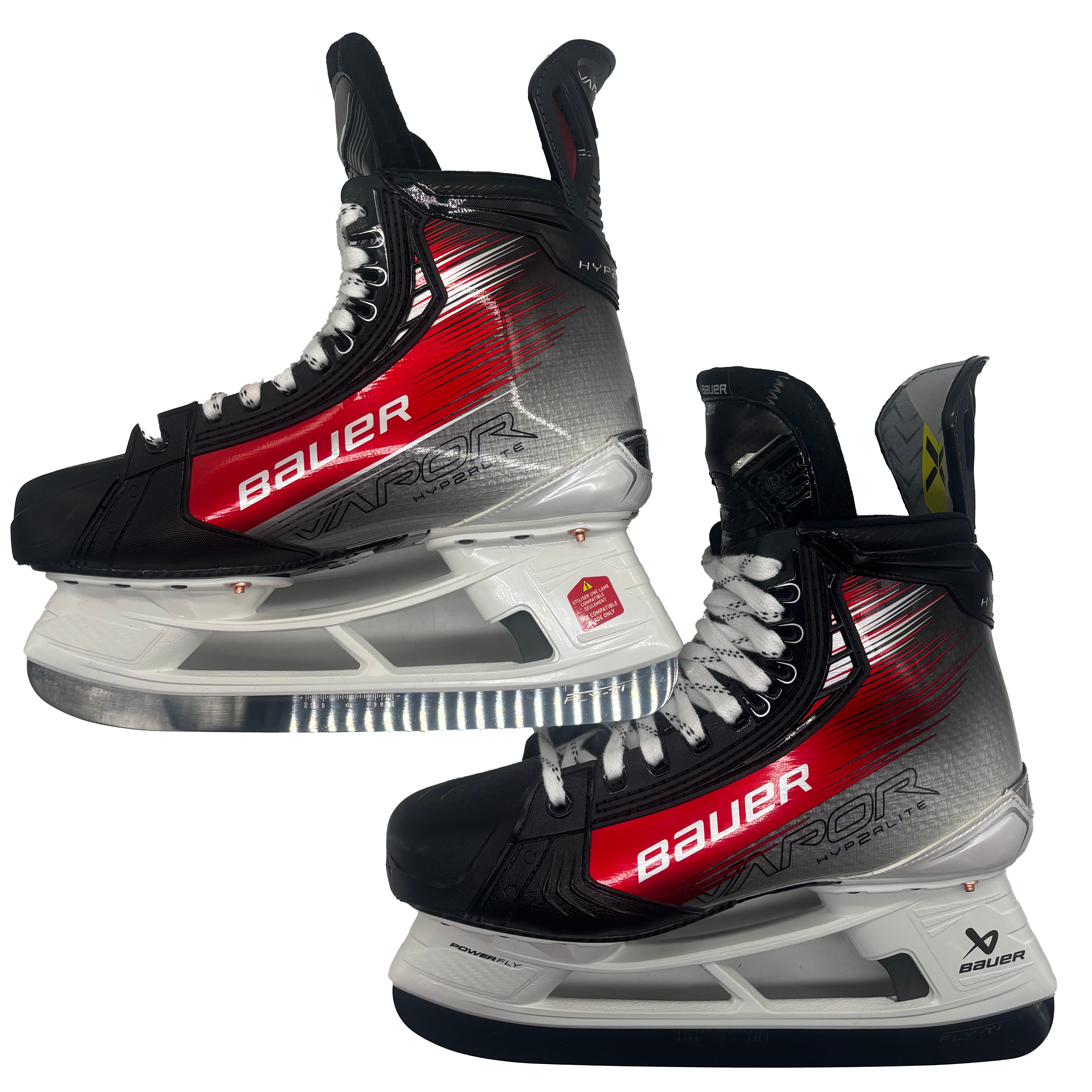 Bauer Vapor Hyperlite 2 - Pro Stock Hockey Skates - Size 9 (Red)