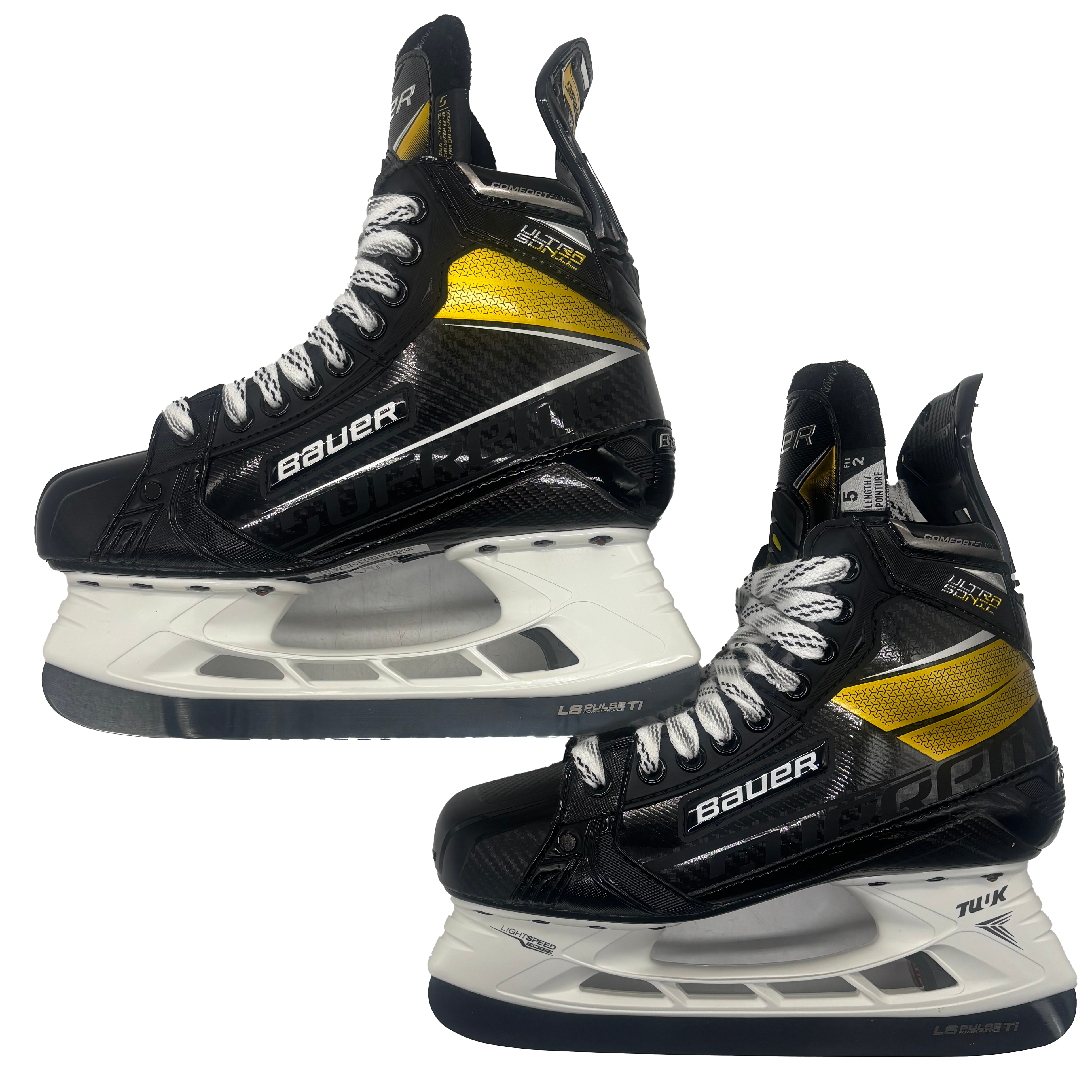 Bauer Supreme Ultrasonic - Pro Stock Hockey Skates - Size 5 Fit 2