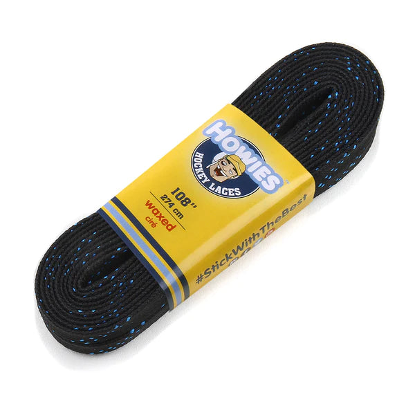 Howies Hockey Black Laces - Waxed