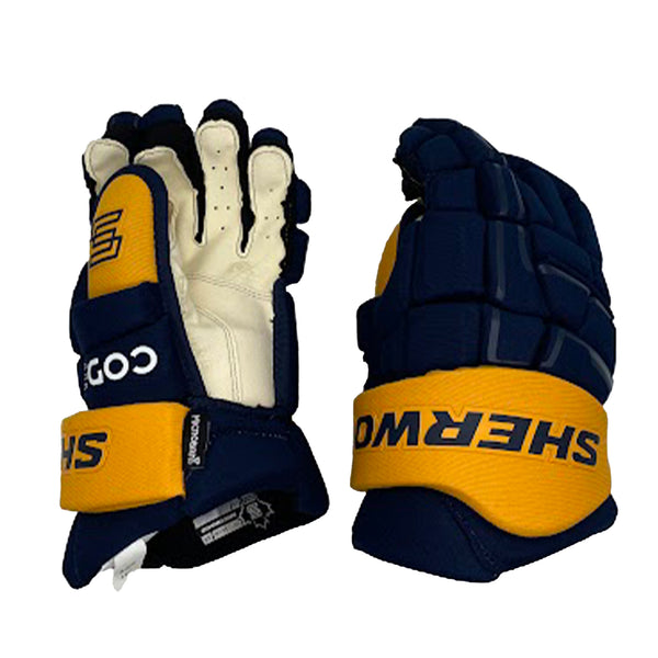 Sherwood Code Encrypt 1 - Team Stock Glove - Nashville Predators (Navy