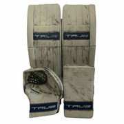 True L87 - Used Pro Stock Full Goalie Set (White/Blue)