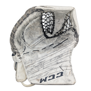 CCM Premier - Used  Full-Right Pro Stock Goalie Glove (White)