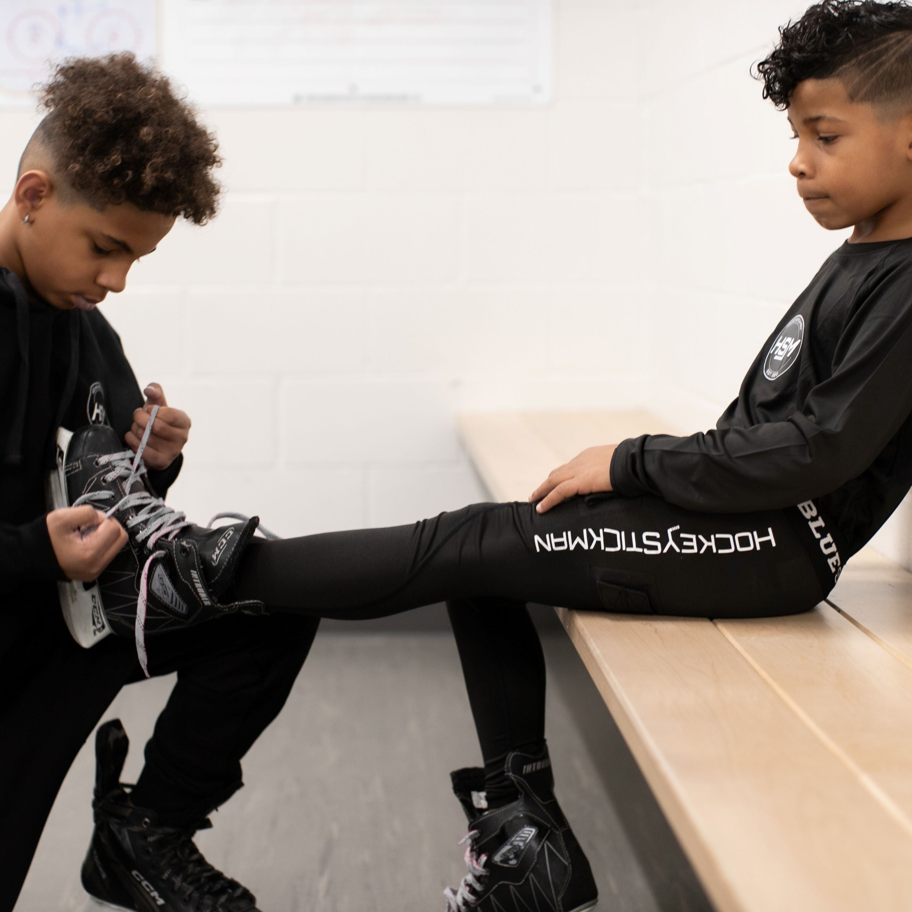 HSM Compression Jock Pants - Junior