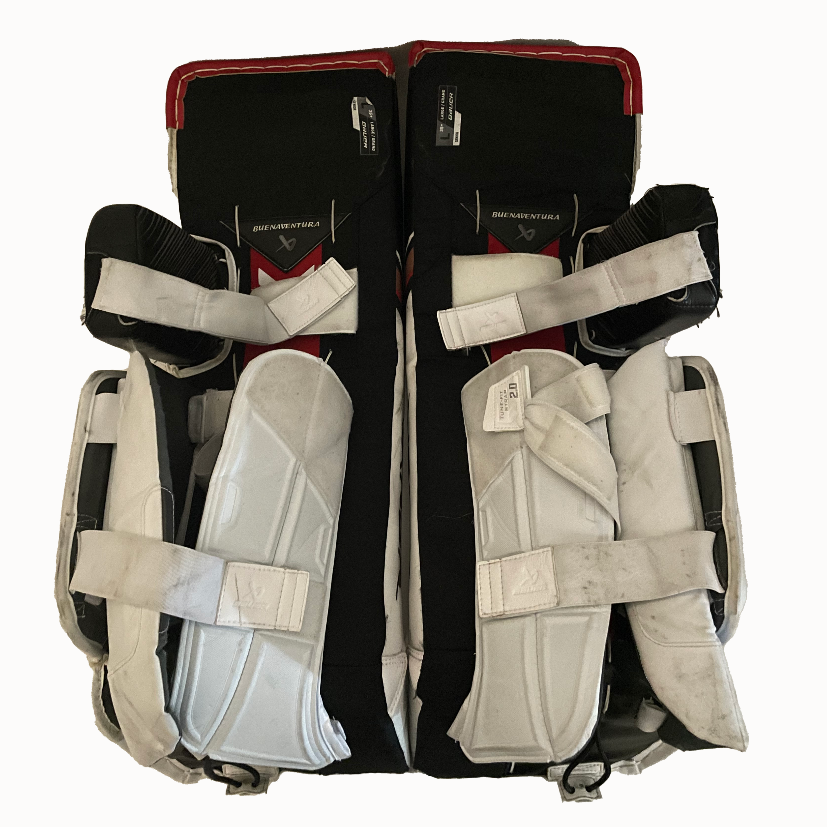 Bauer Vapor Hyperlite 2 - Used Pro Stock Senior Full Goalie Set (White/Black/Tan)