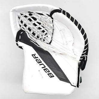 Used - Bauer Supreme Shadow - Pro Stock Goalie Glove (White/Black)