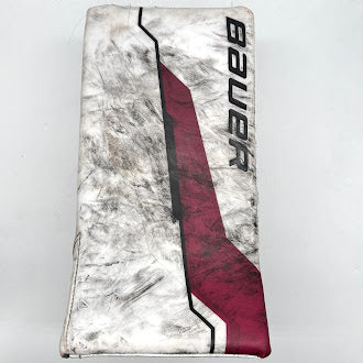 Used - Bauer Supreme Shadow Pro Stock Goalie Full Set (White/Burgundy/Black)